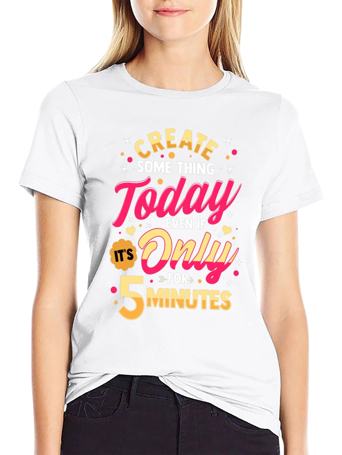 Create Something Today Graphic T-Shirt