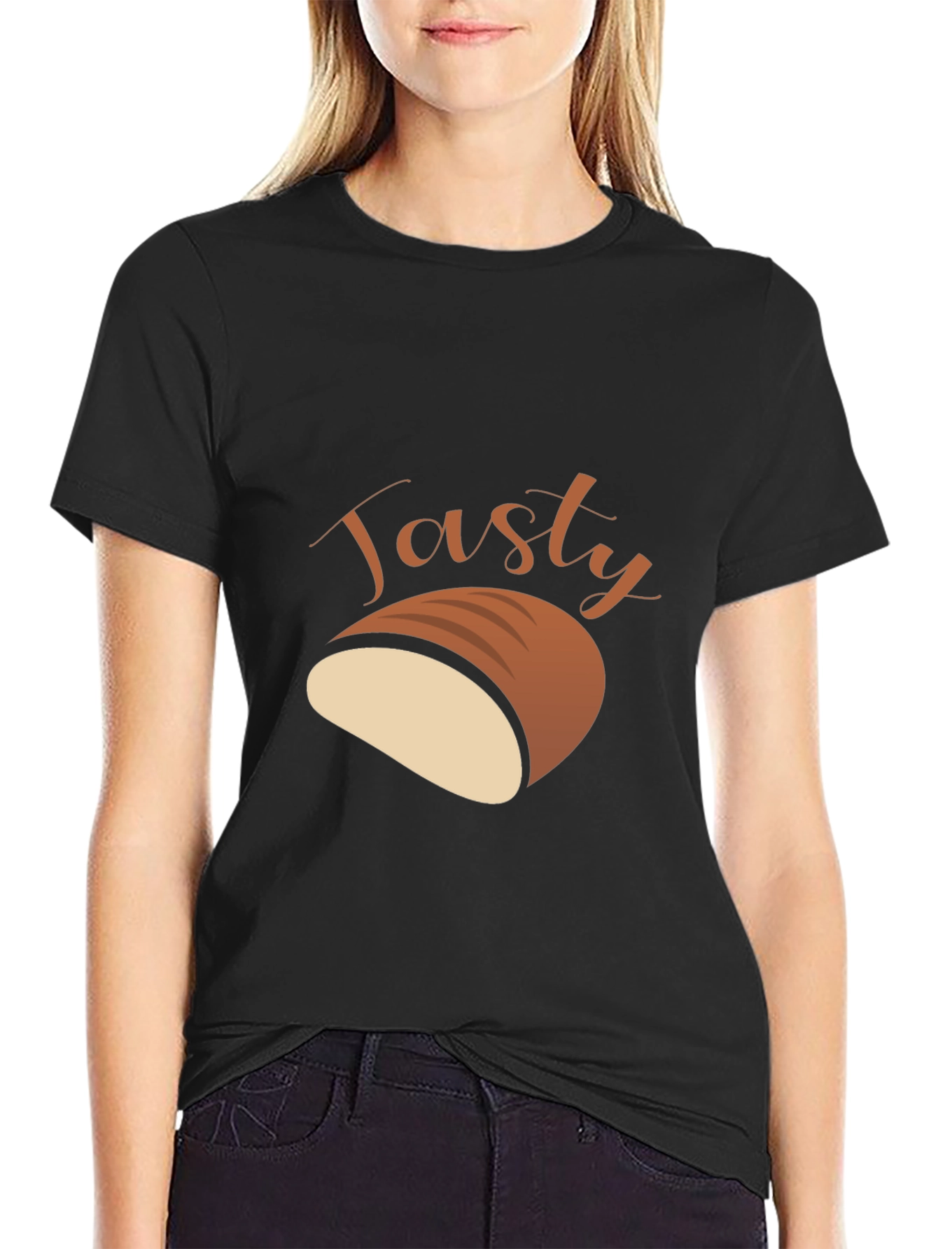 Tasty Bread Graphic T-Shirt - Unisex Casual Tee