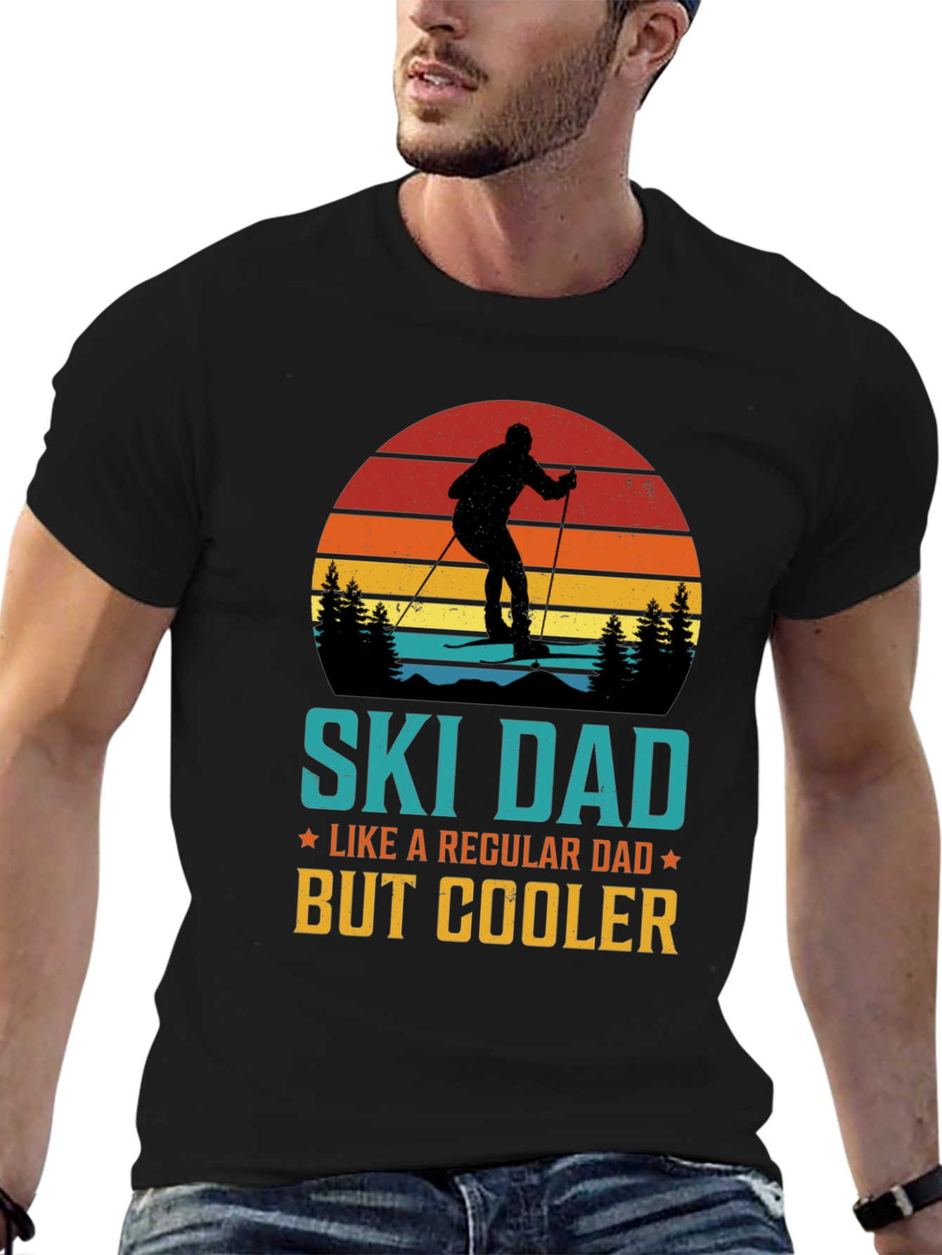 Ski Dad T-Shirt: Regular Dad But Cooler!