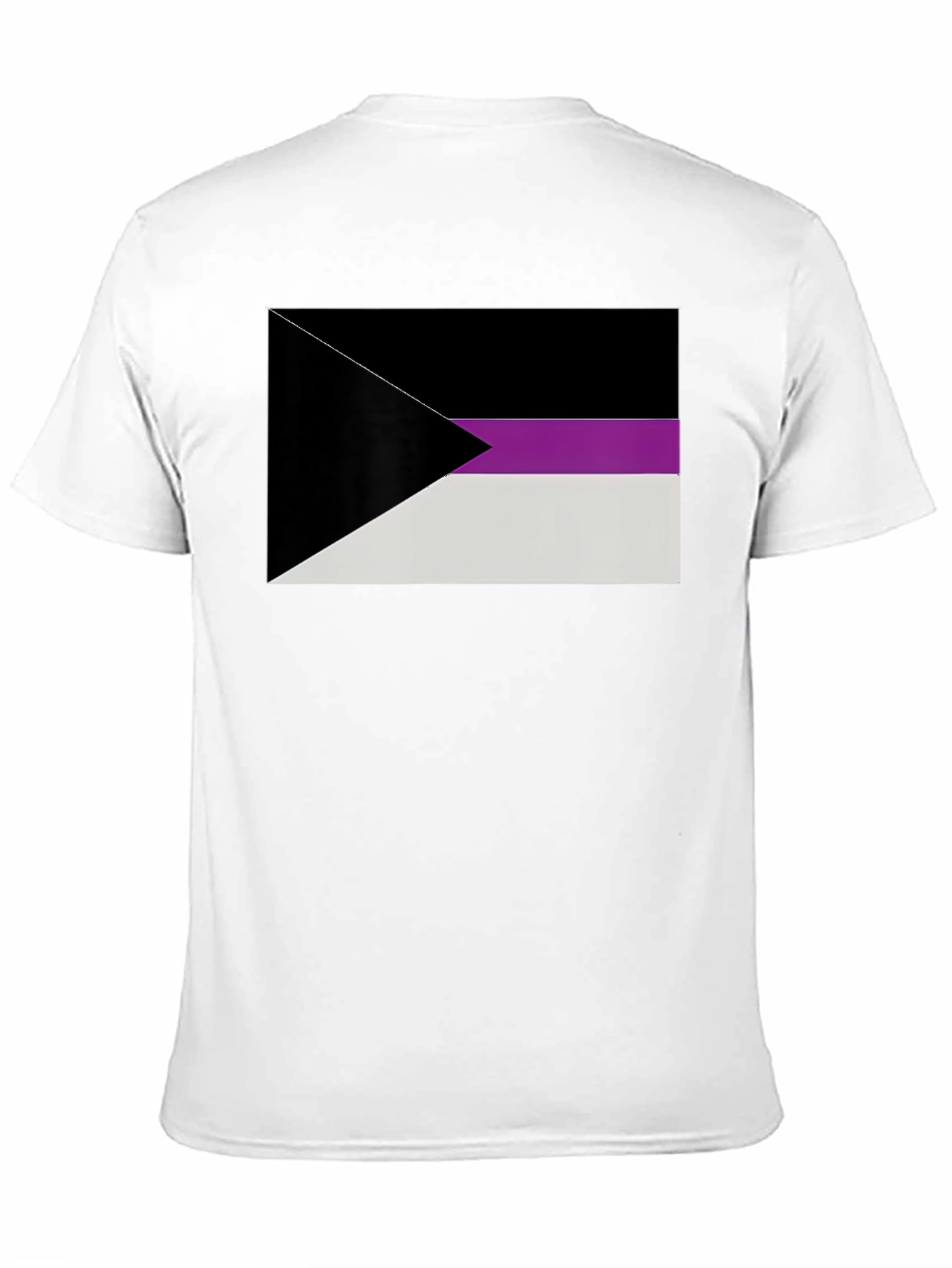Demisexual Pride Flag T-Shirt - Black
