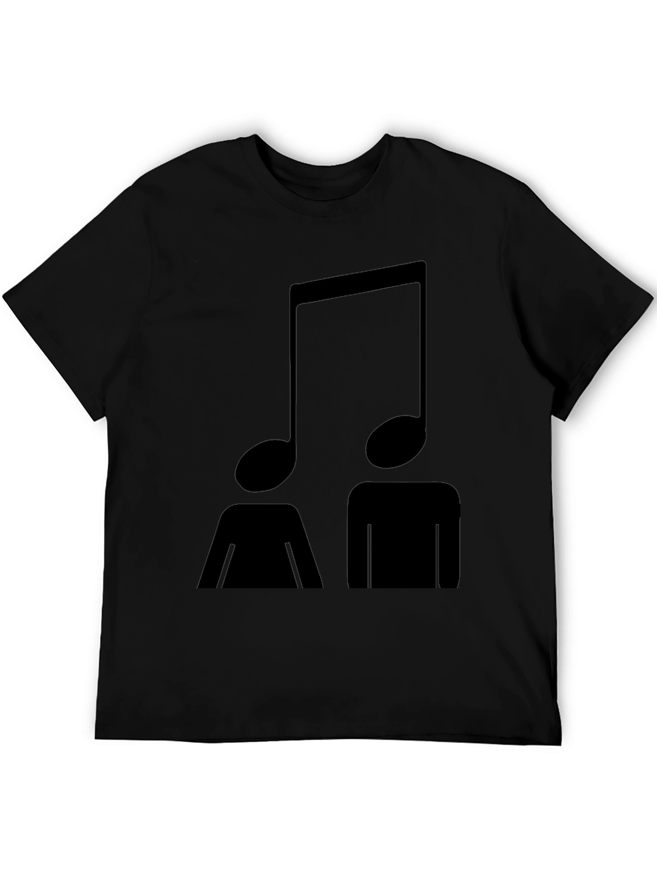 Musical Minds Tee - Black Graphic T-Shirt