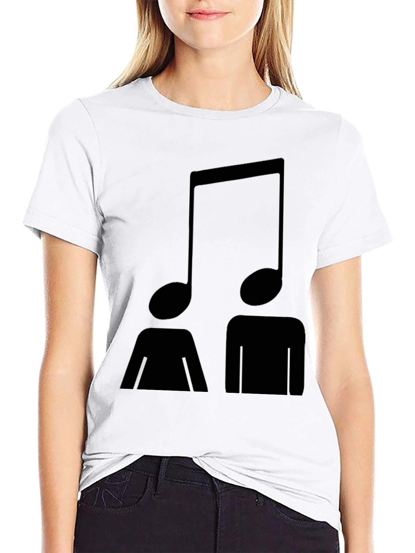 Musical Minds Tee - Black Graphic T-Shirt