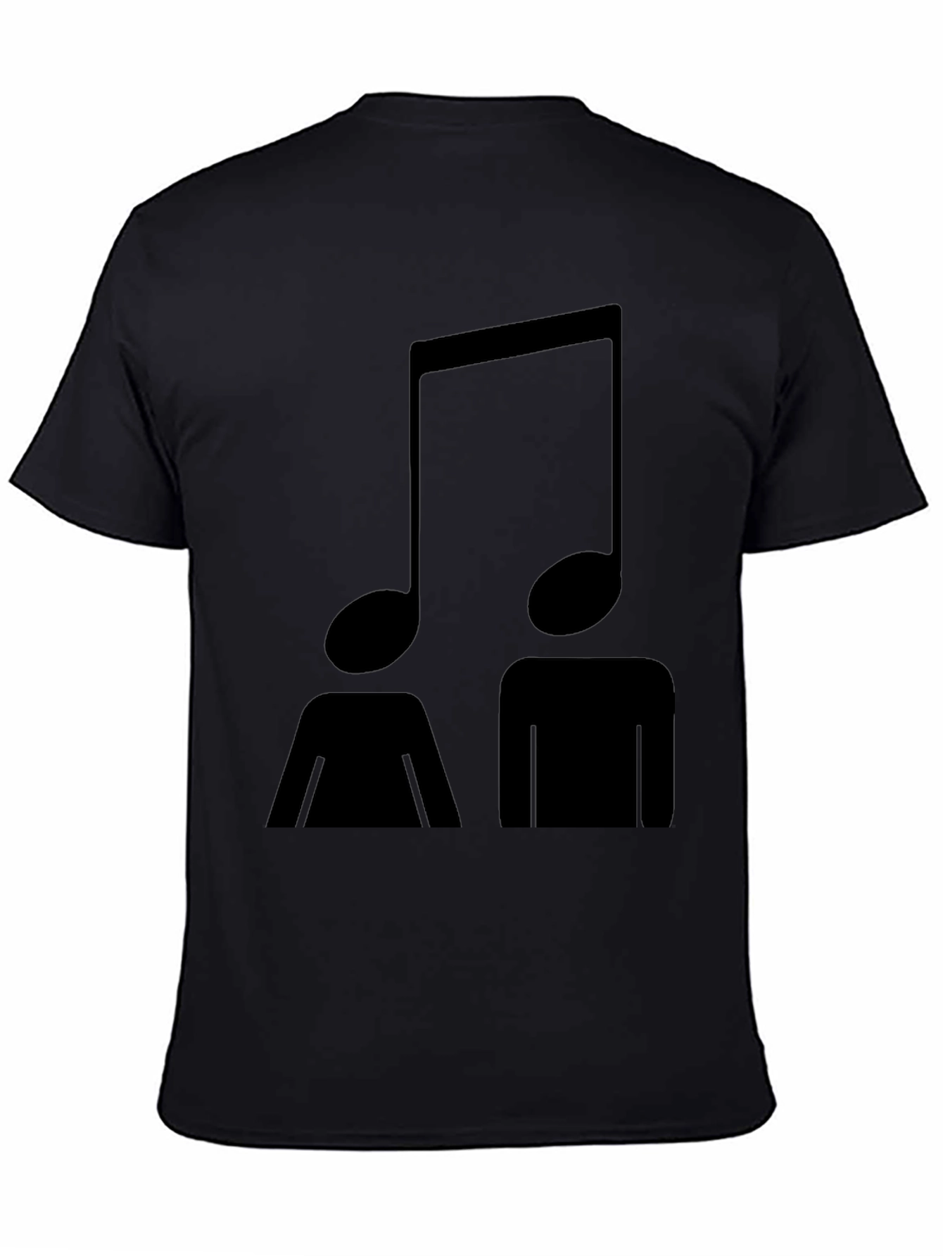 Musical Minds Tee - Black Graphic T-Shirt