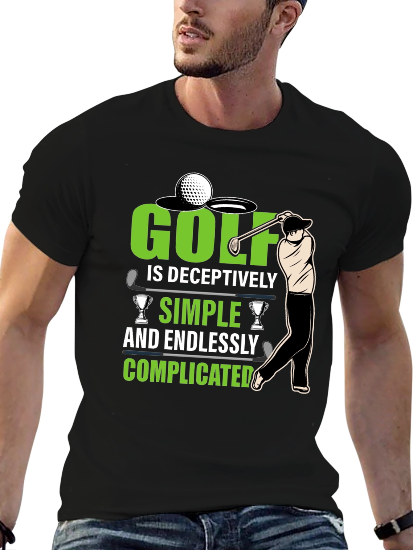 Golf Deceptively Simple T-Shirt
