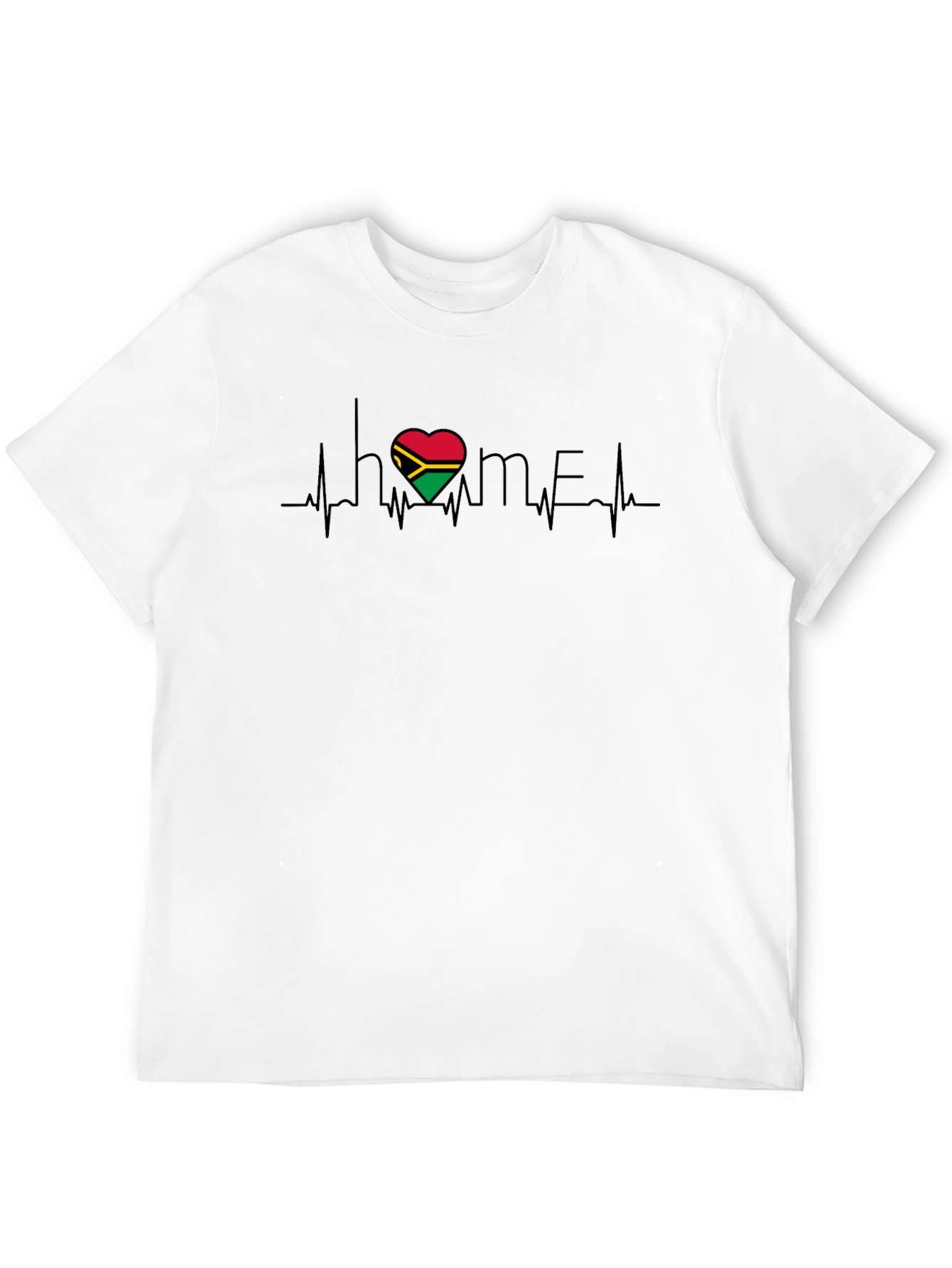 Heartbeat Vanuatu Home Graphic Tee