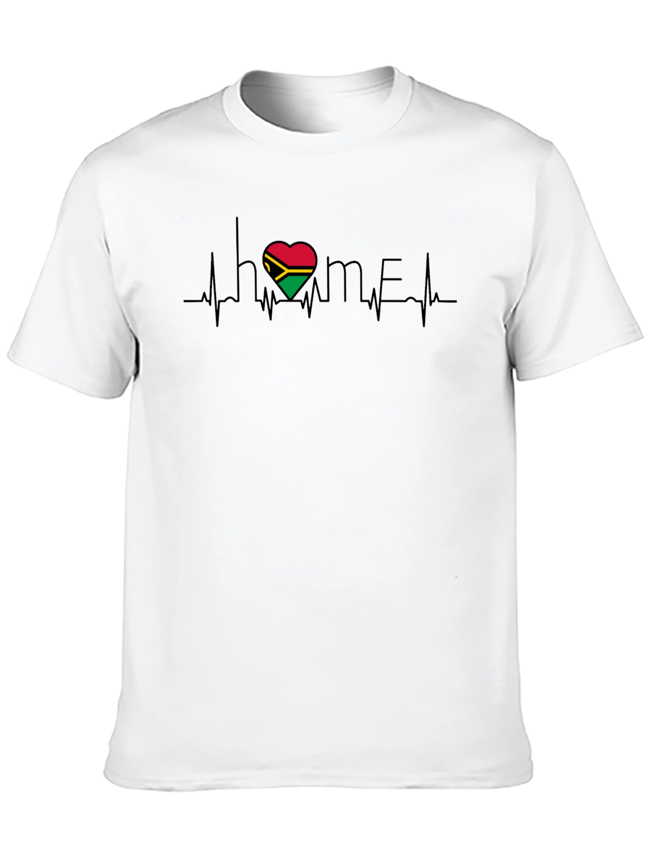 Heartbeat Vanuatu Home Graphic Tee