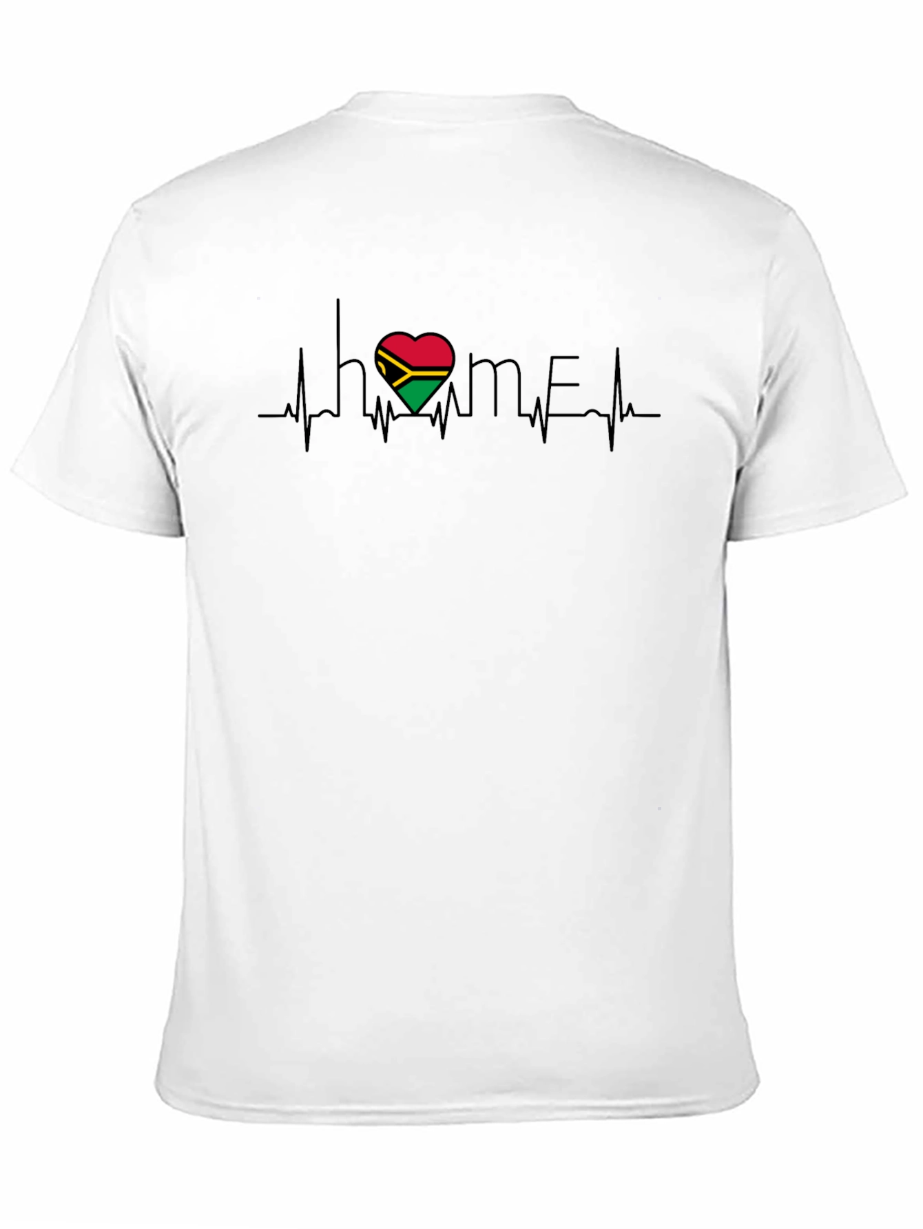 Heartbeat Vanuatu Home Graphic Tee