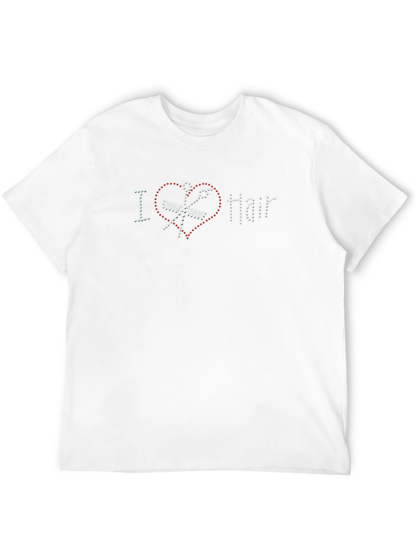 I Heart Hair Stylist T-Shirt - Black