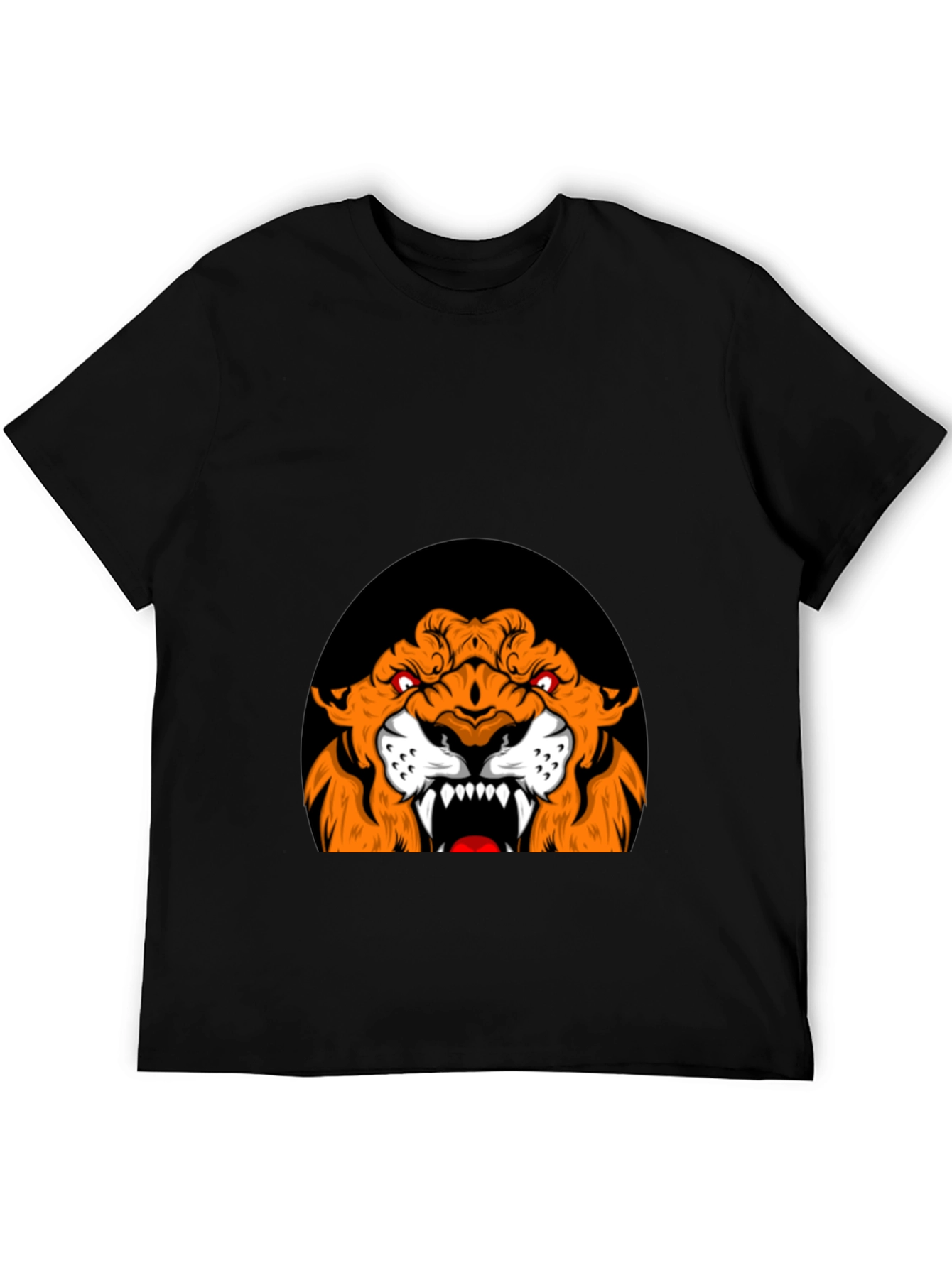 Roaring Tiger Graphic Tee - Black