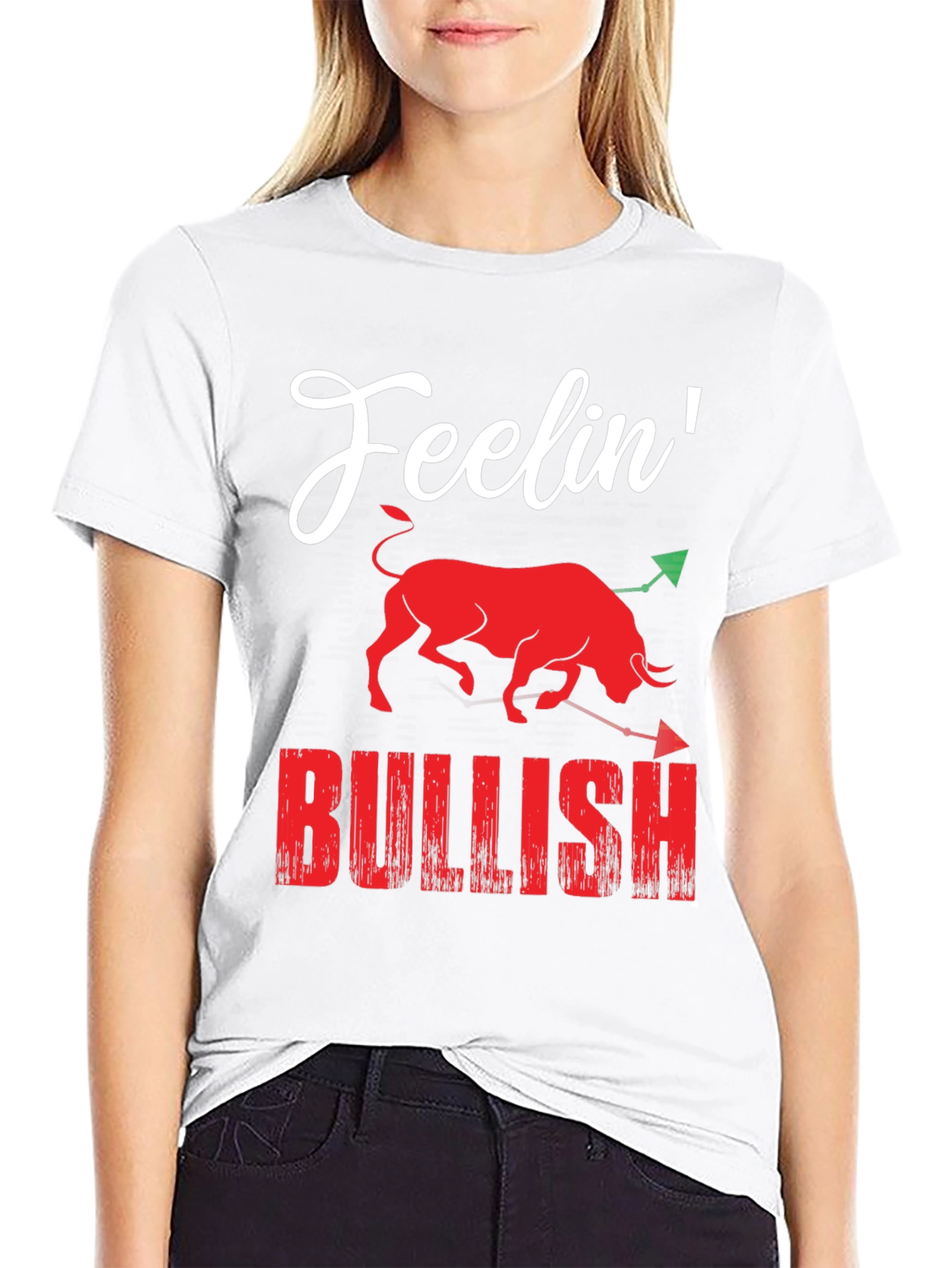 Feelin Bullish Graphic T-Shirt