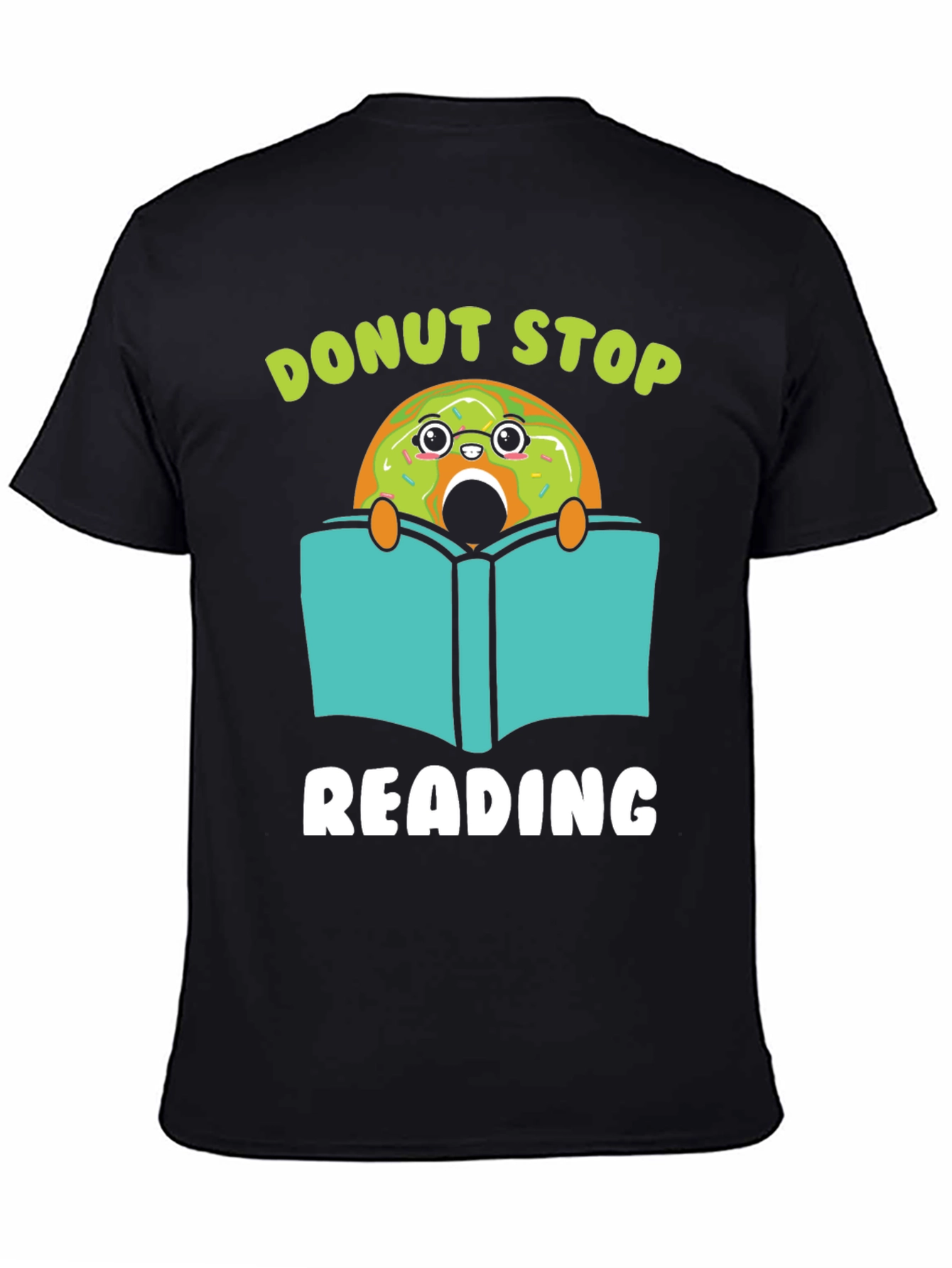 Donut Stop Reading Graphic Tee