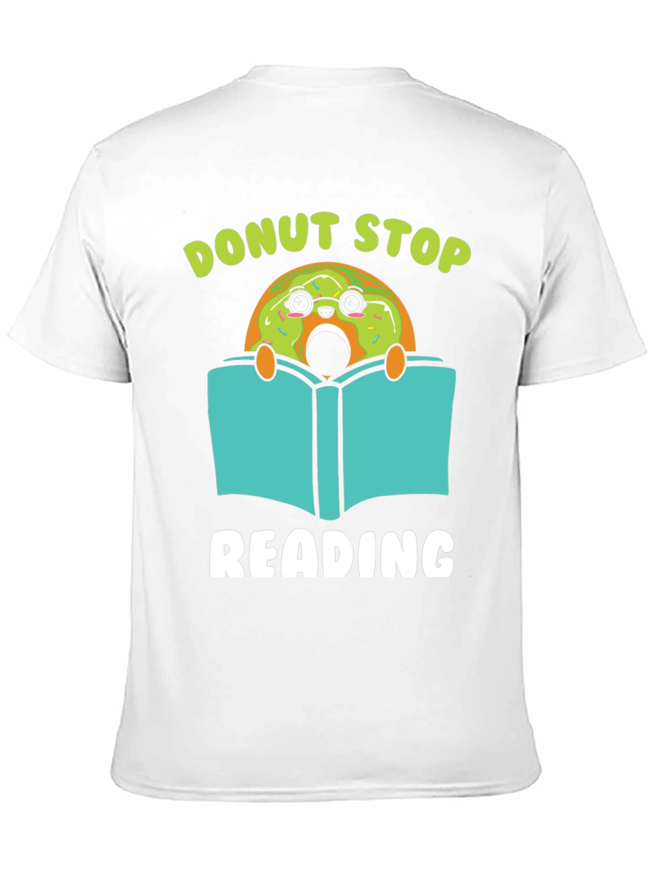 Donut Stop Reading Graphic Tee
