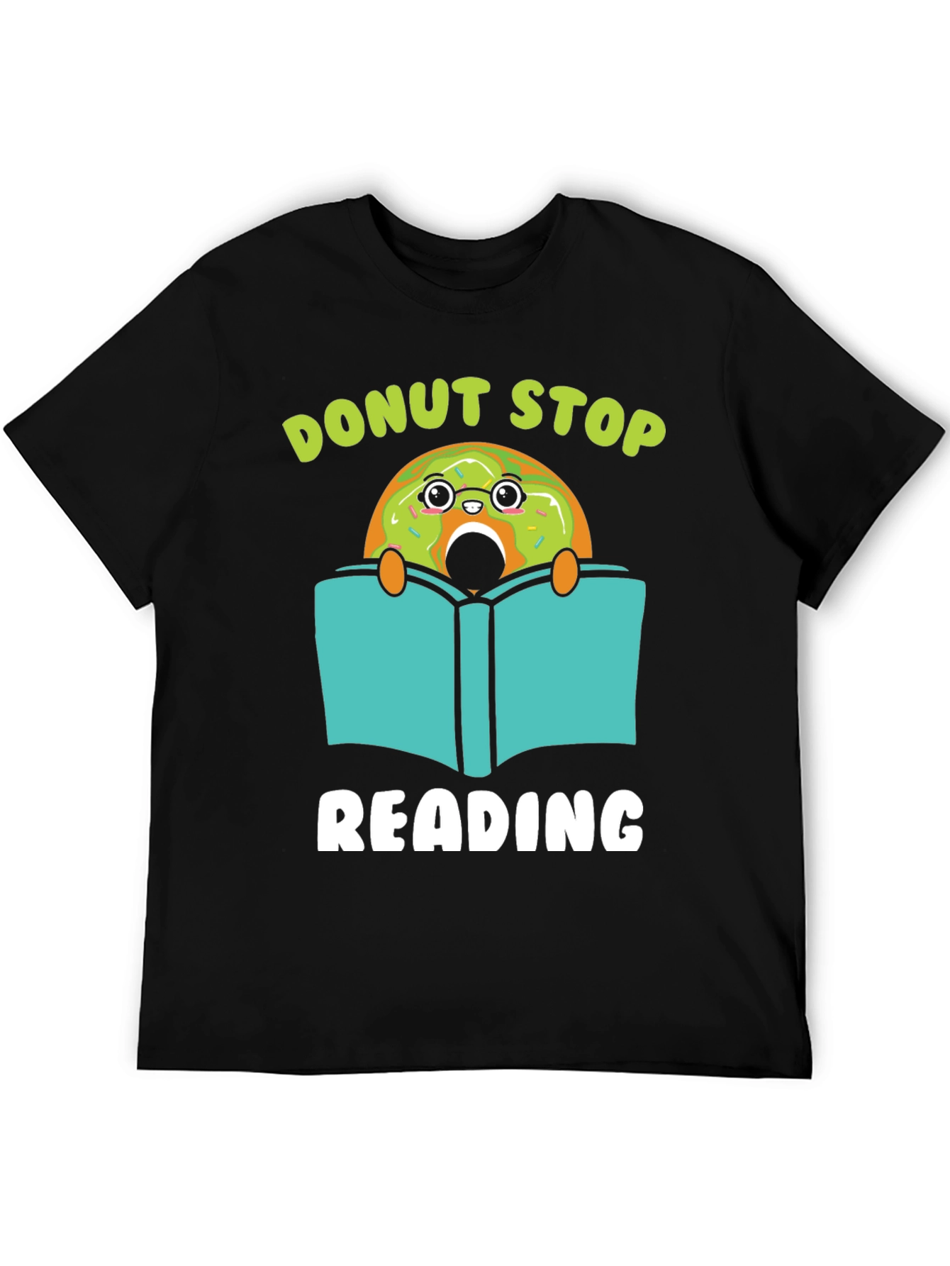 Donut Stop Reading Graphic Tee
