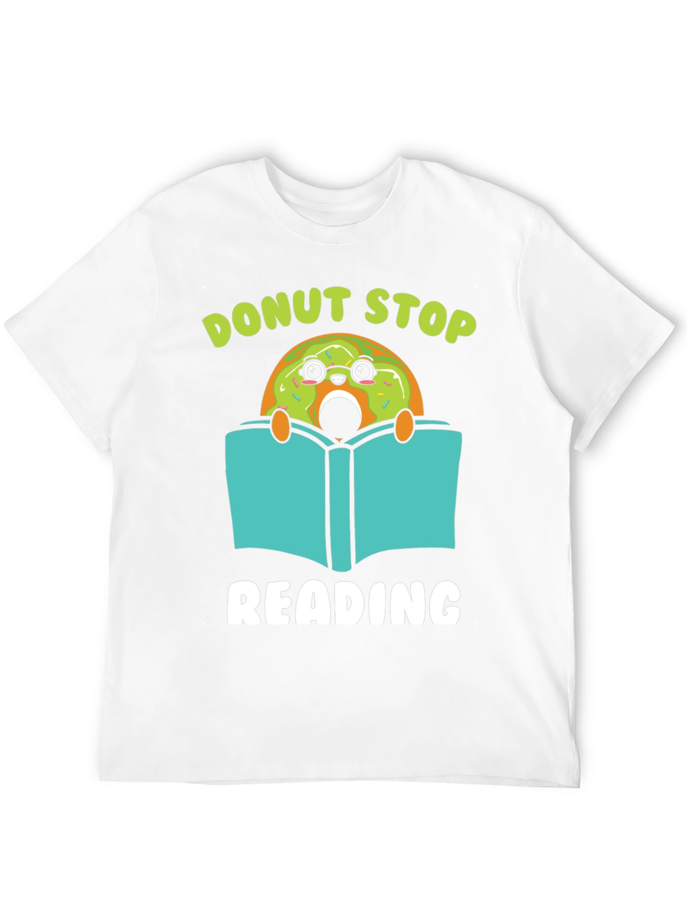 Donut Stop Reading Graphic Tee