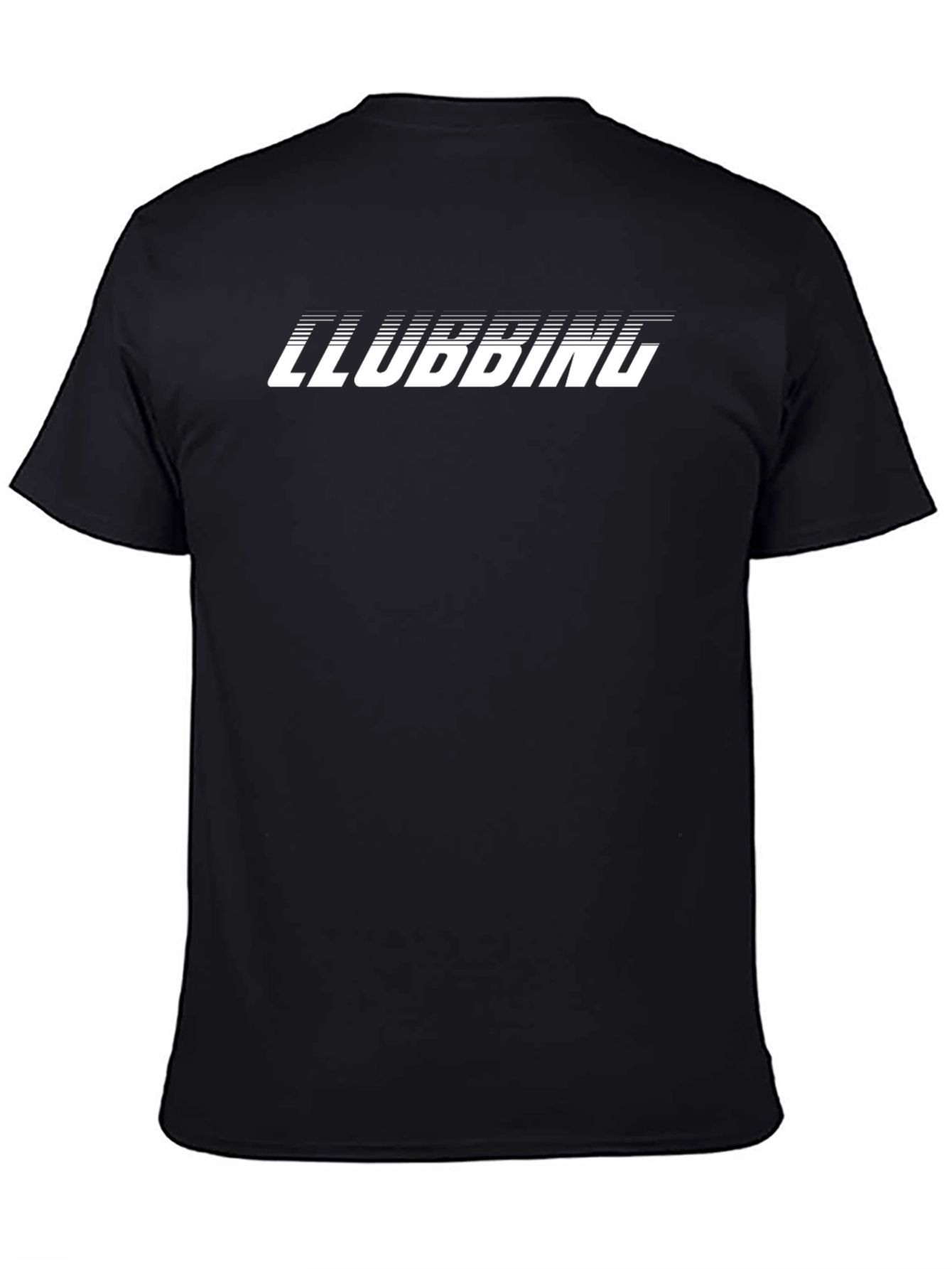 Clubbing Black T-Shirt - Bold Graphic Tee