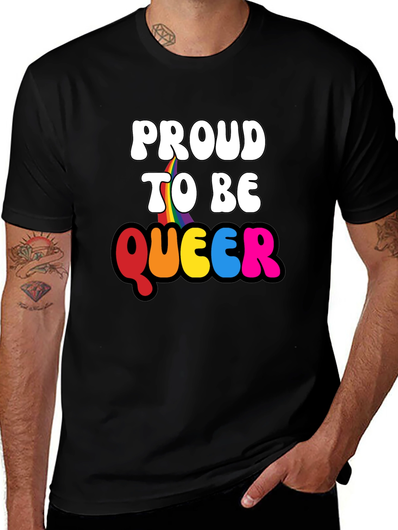 Proud to be Queer Graphic T-Shirt