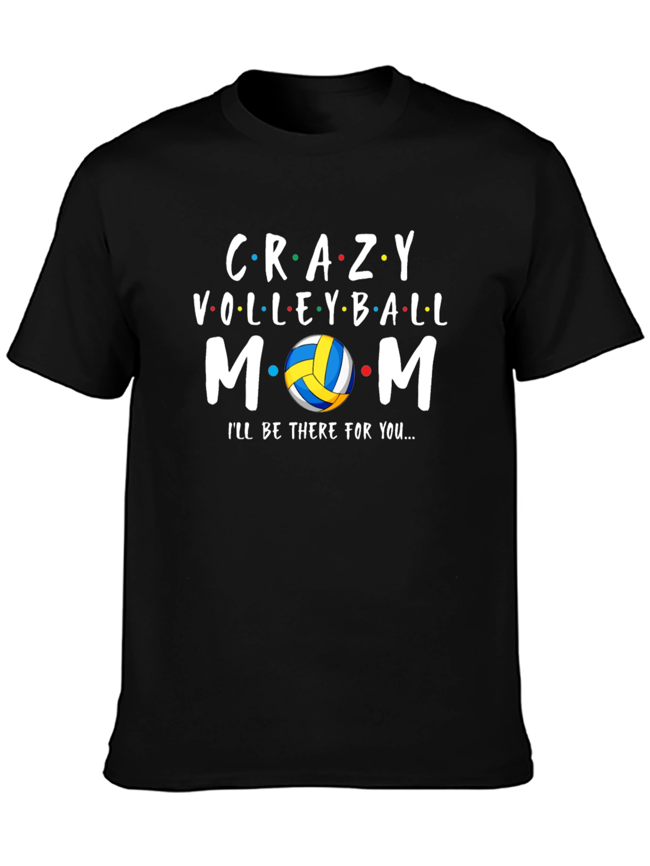 Crazy Volleyball Mom T-Shirt