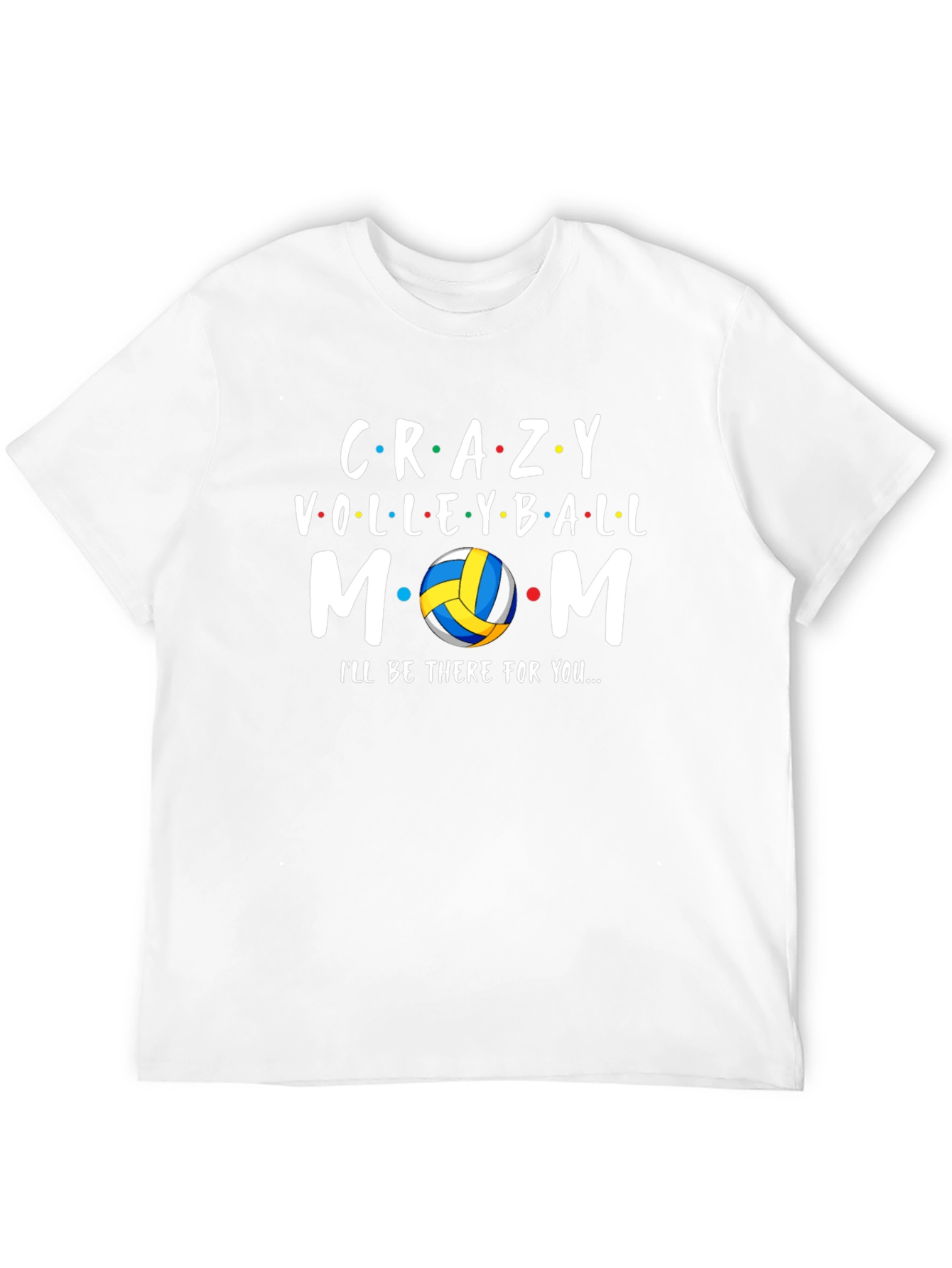 Crazy Volleyball Mom T-Shirt
