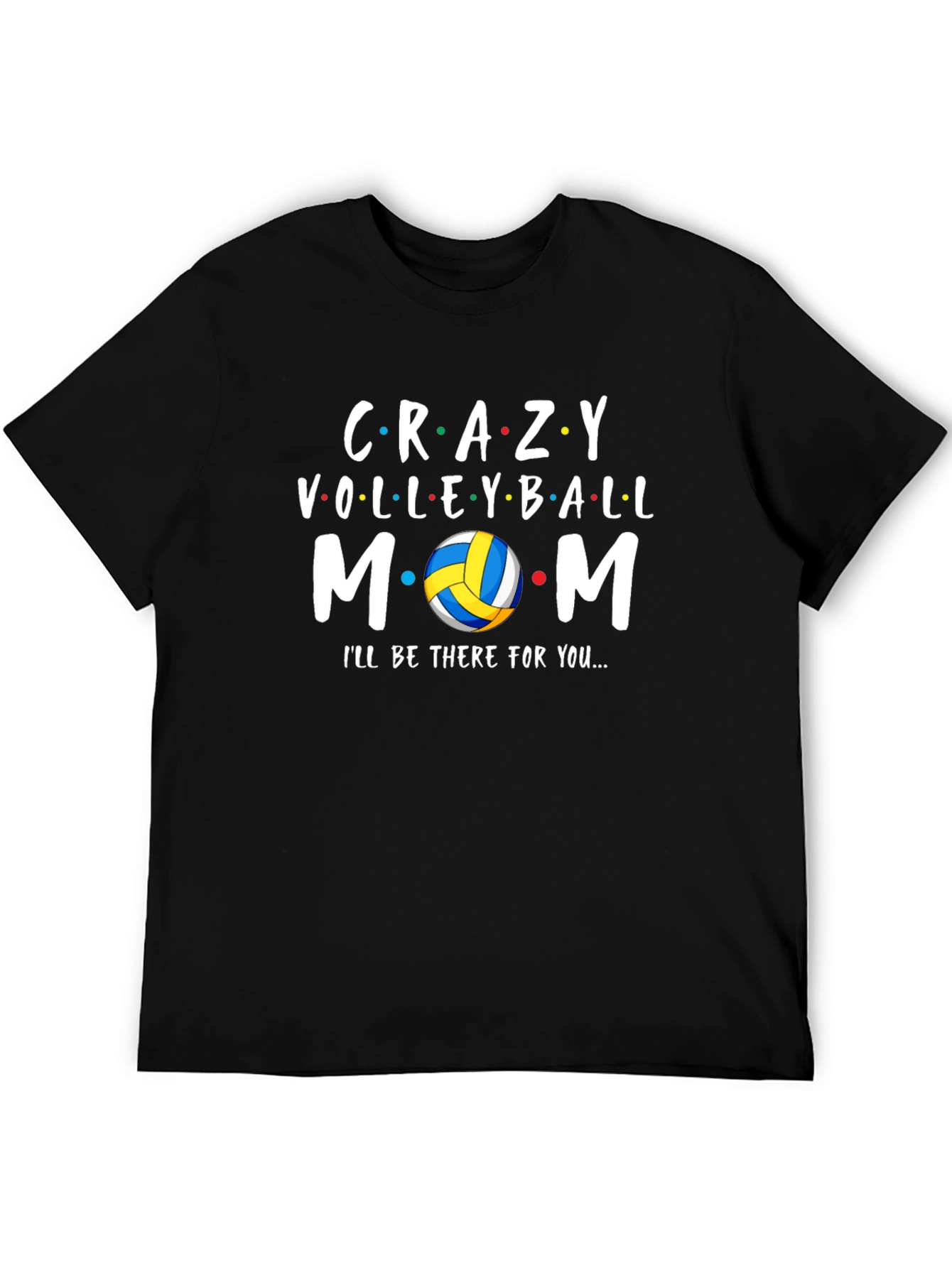 Crazy Volleyball Mom T-Shirt