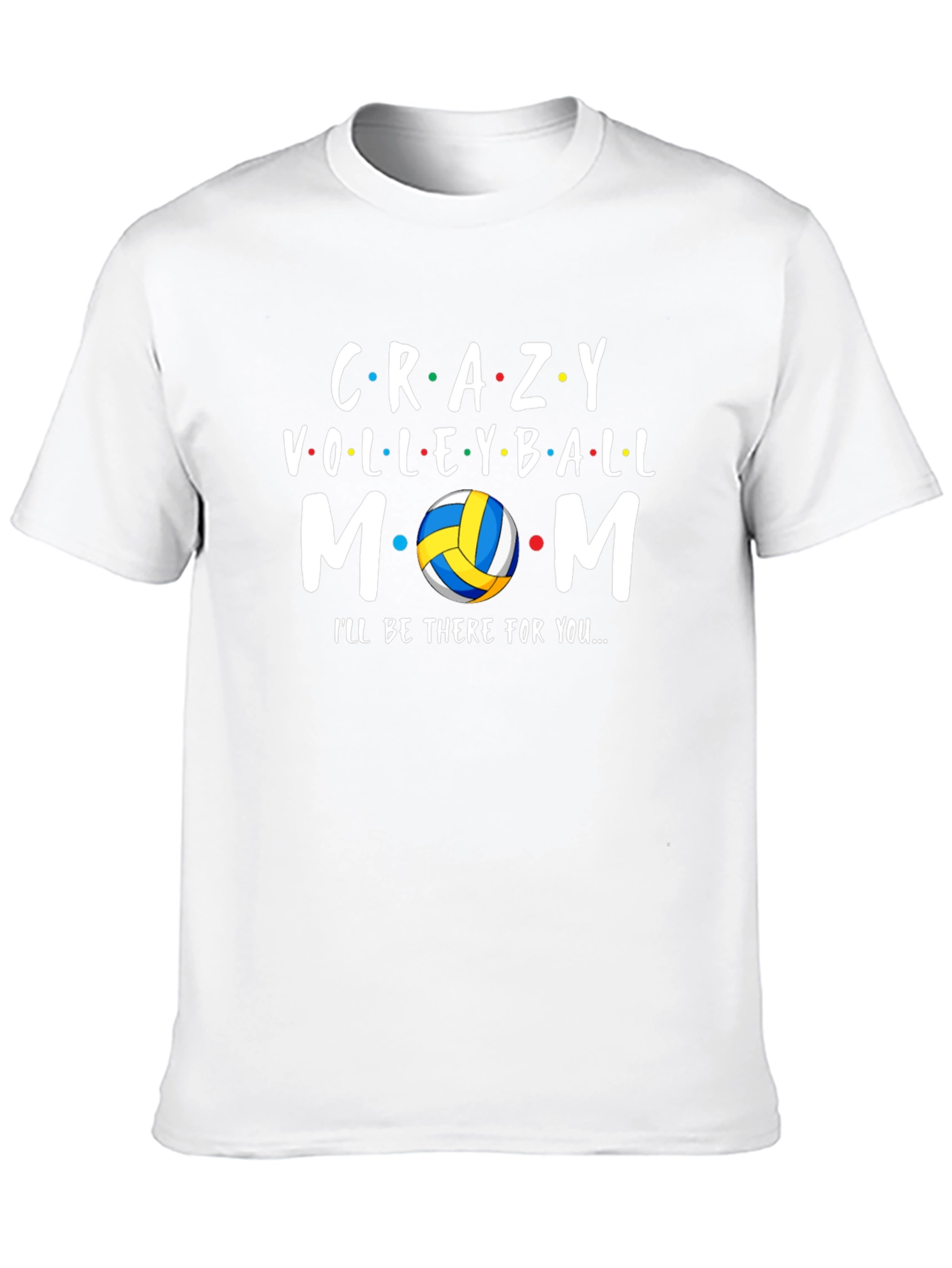 Crazy Volleyball Mom T-Shirt