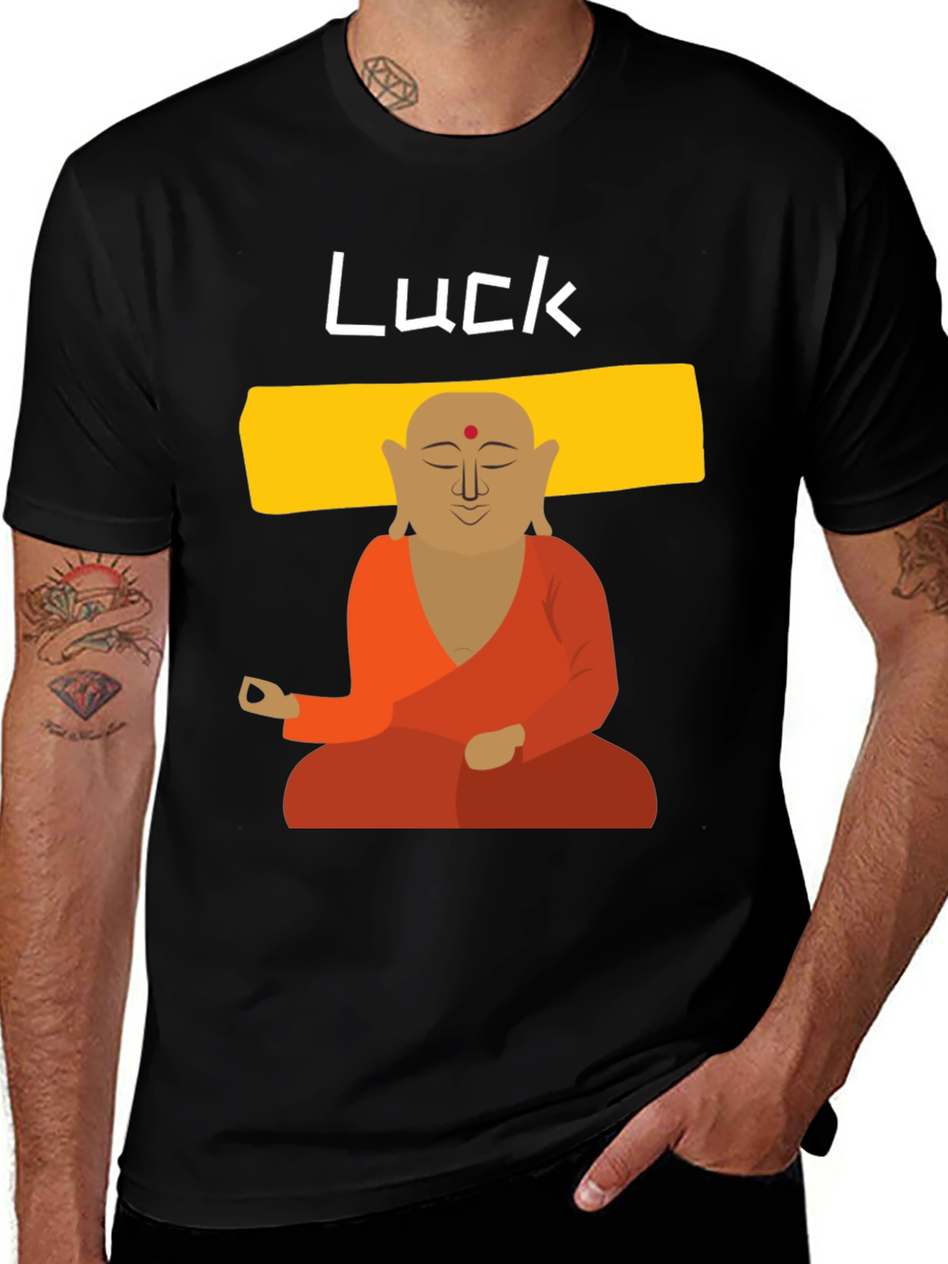 Luck Buddha Graphic Tee