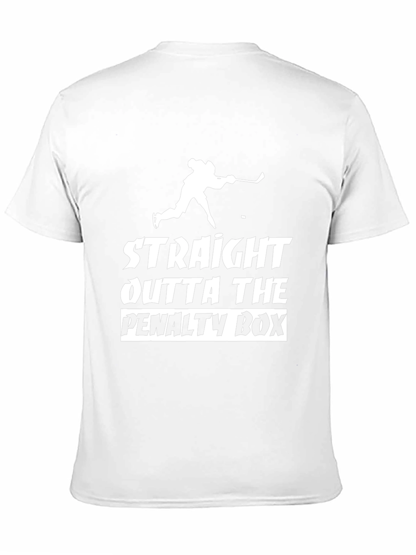 Straight Outta The Penalty Box T-Shirt Hockey Player Gift