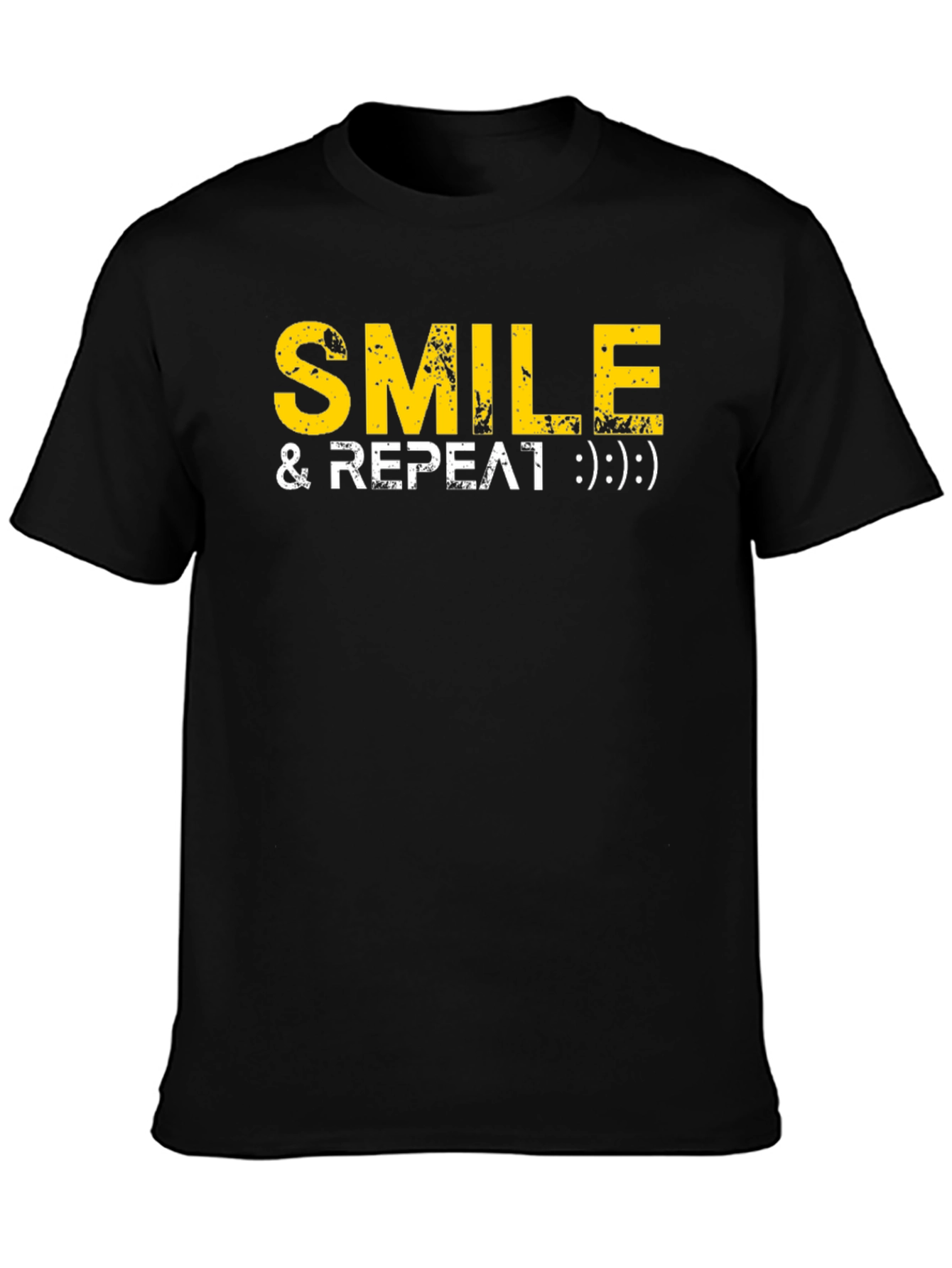Smile & Repeat Graphic Tee - Comfort Fit
