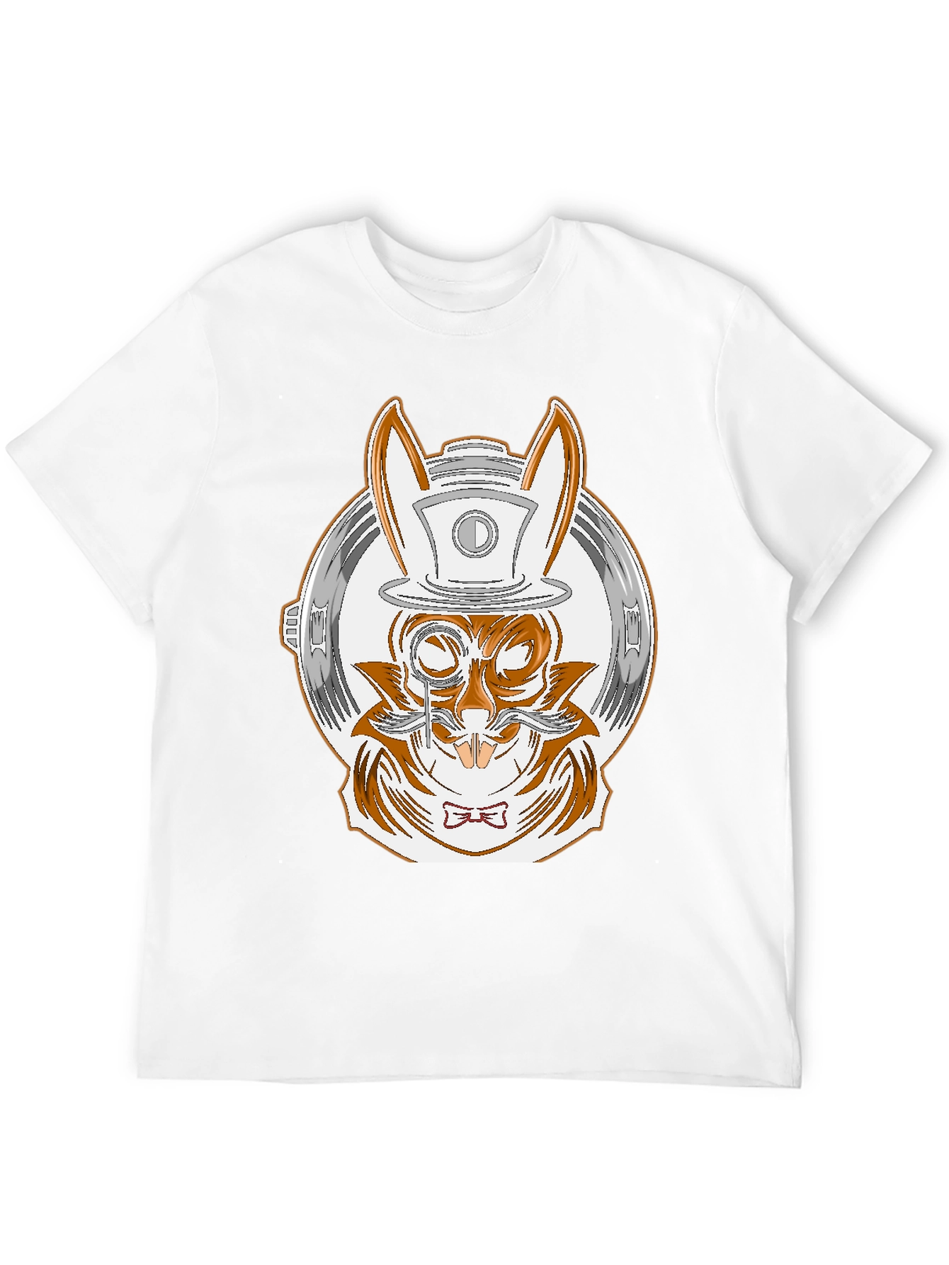 Steampunk Rabbit T-Shirt - Unique Graphic Tee