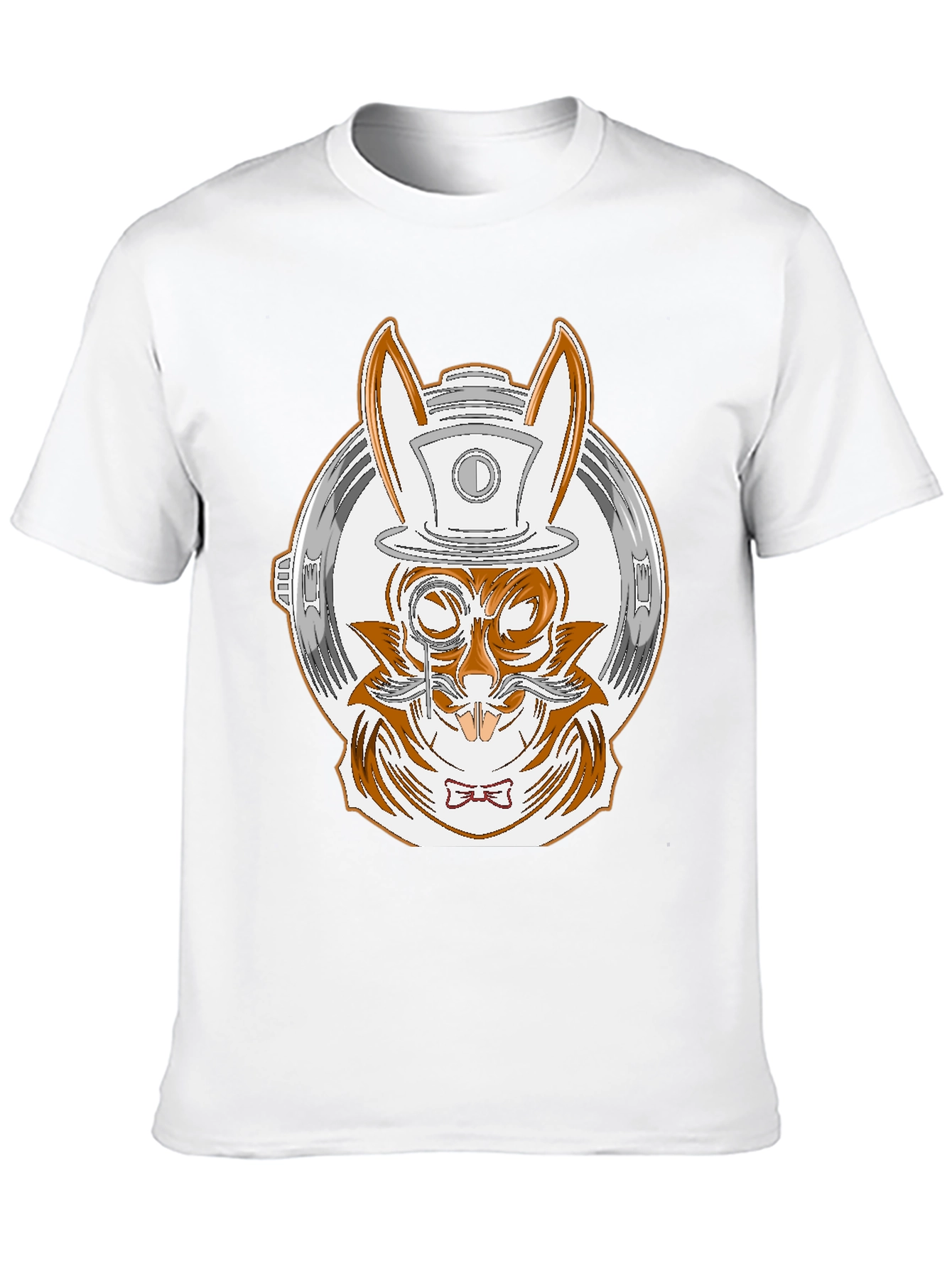 Steampunk Rabbit T-Shirt - Unique Graphic Tee