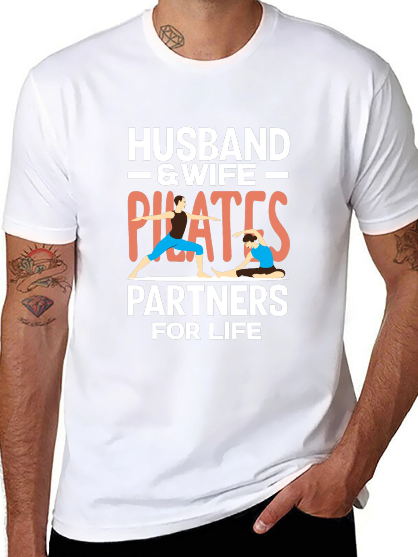 Husband & Wife Pilates Partners T-Shirt