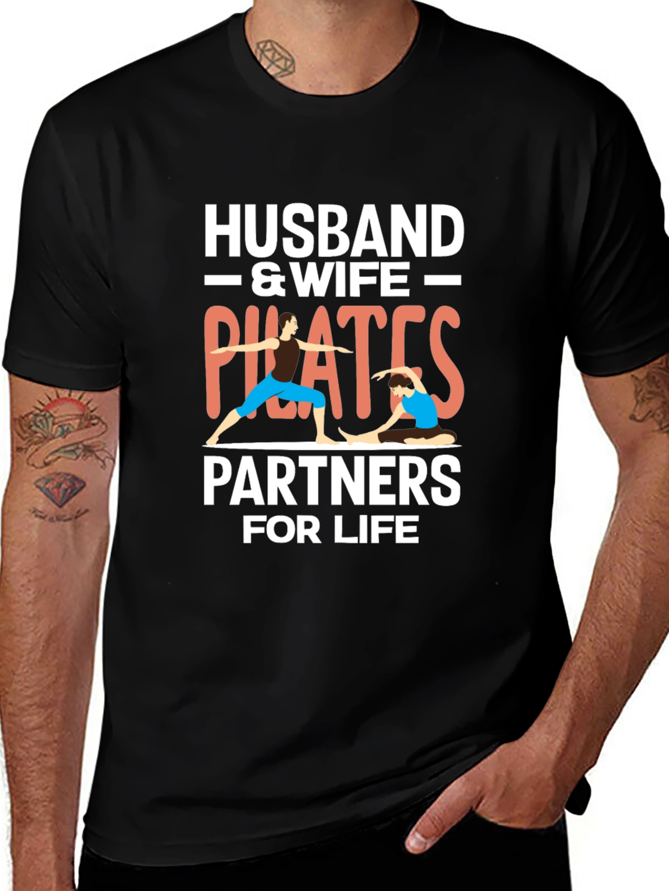 Husband & Wife Pilates Partners T-Shirt