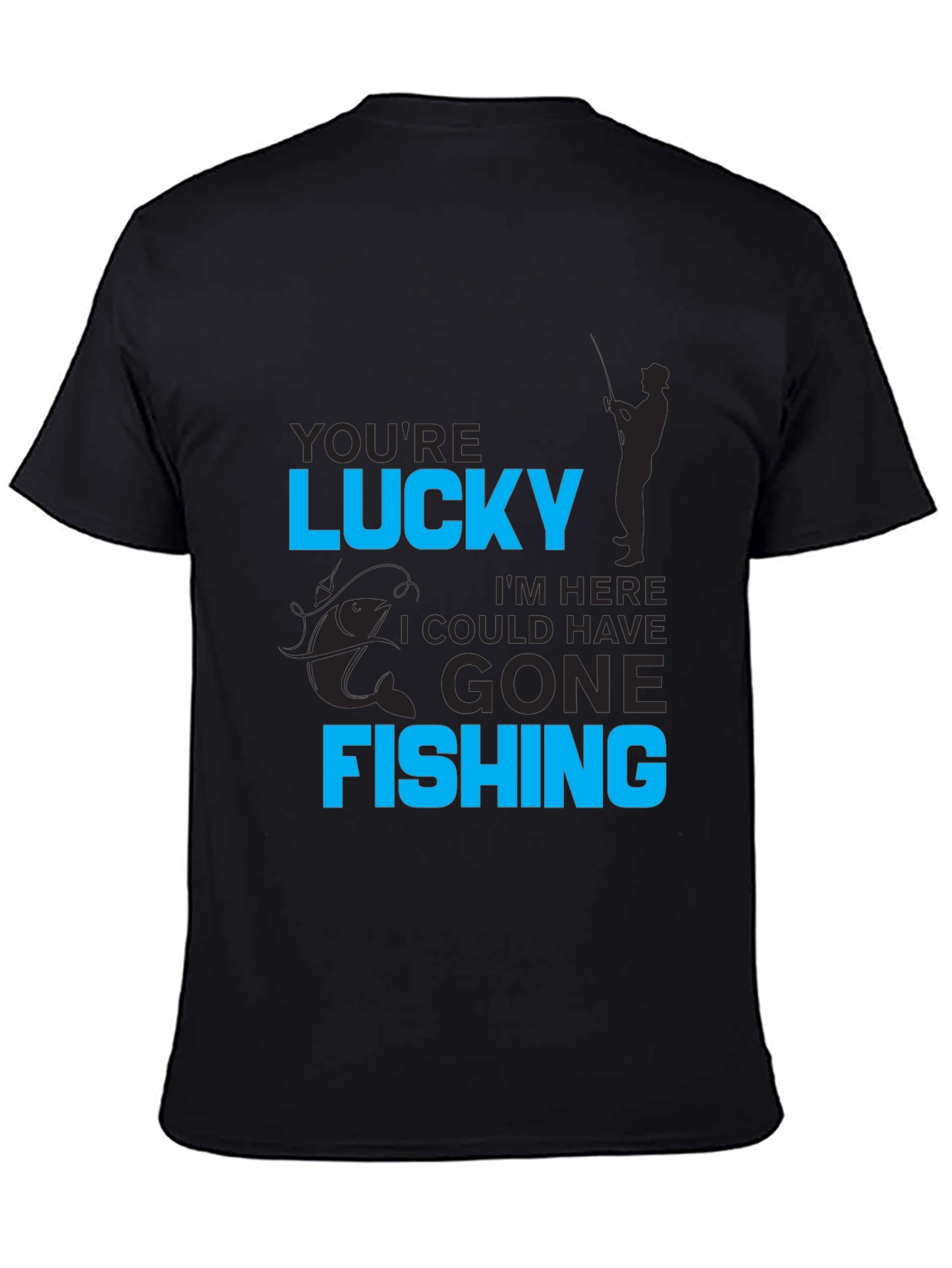 Lucky Fishing Graphic Tee