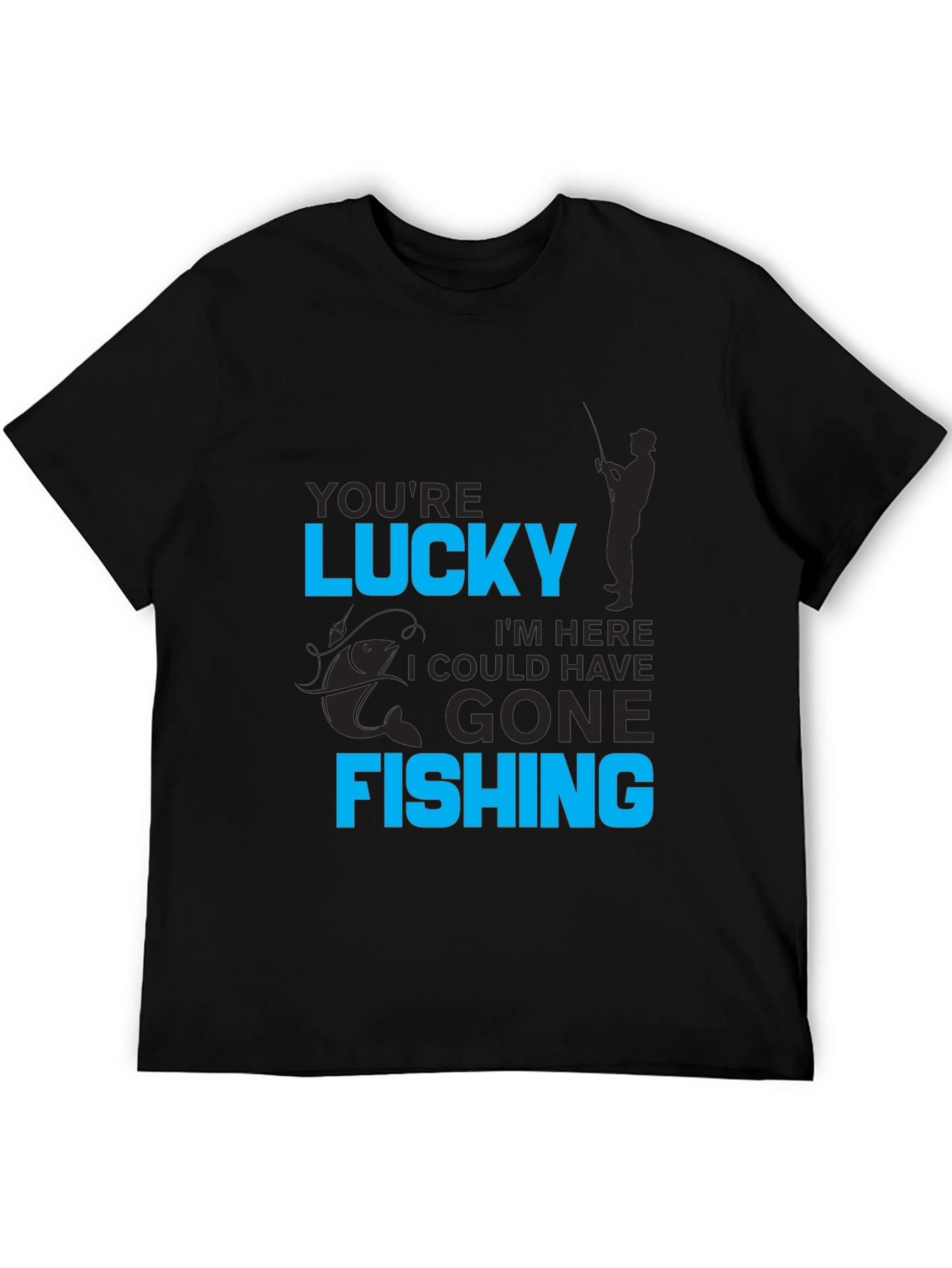 Lucky Fishing Graphic Tee