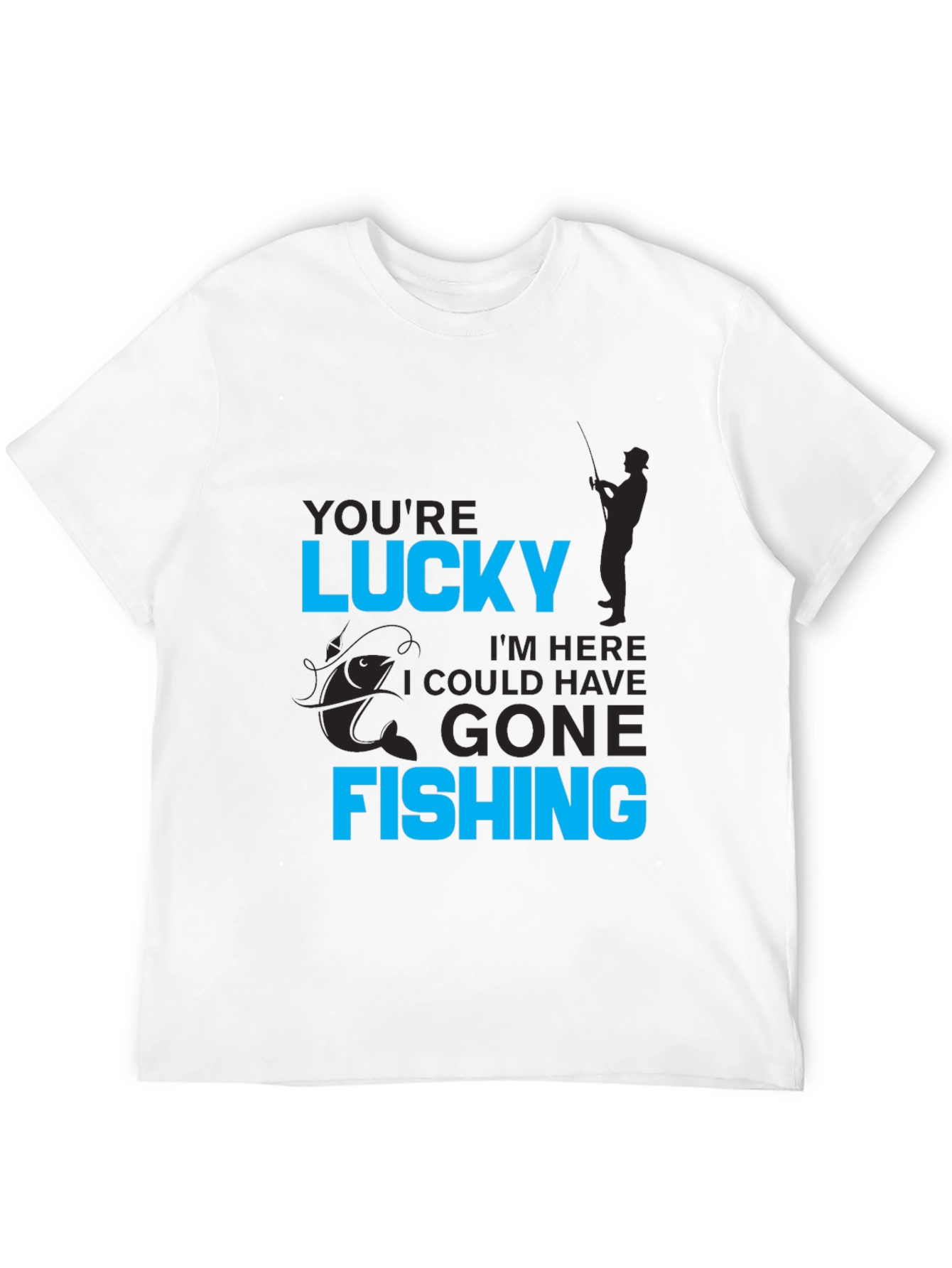 Lucky Fishing Graphic Tee