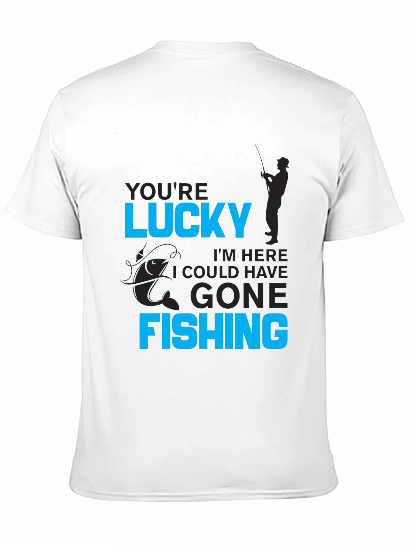 Lucky Fishing Graphic Tee