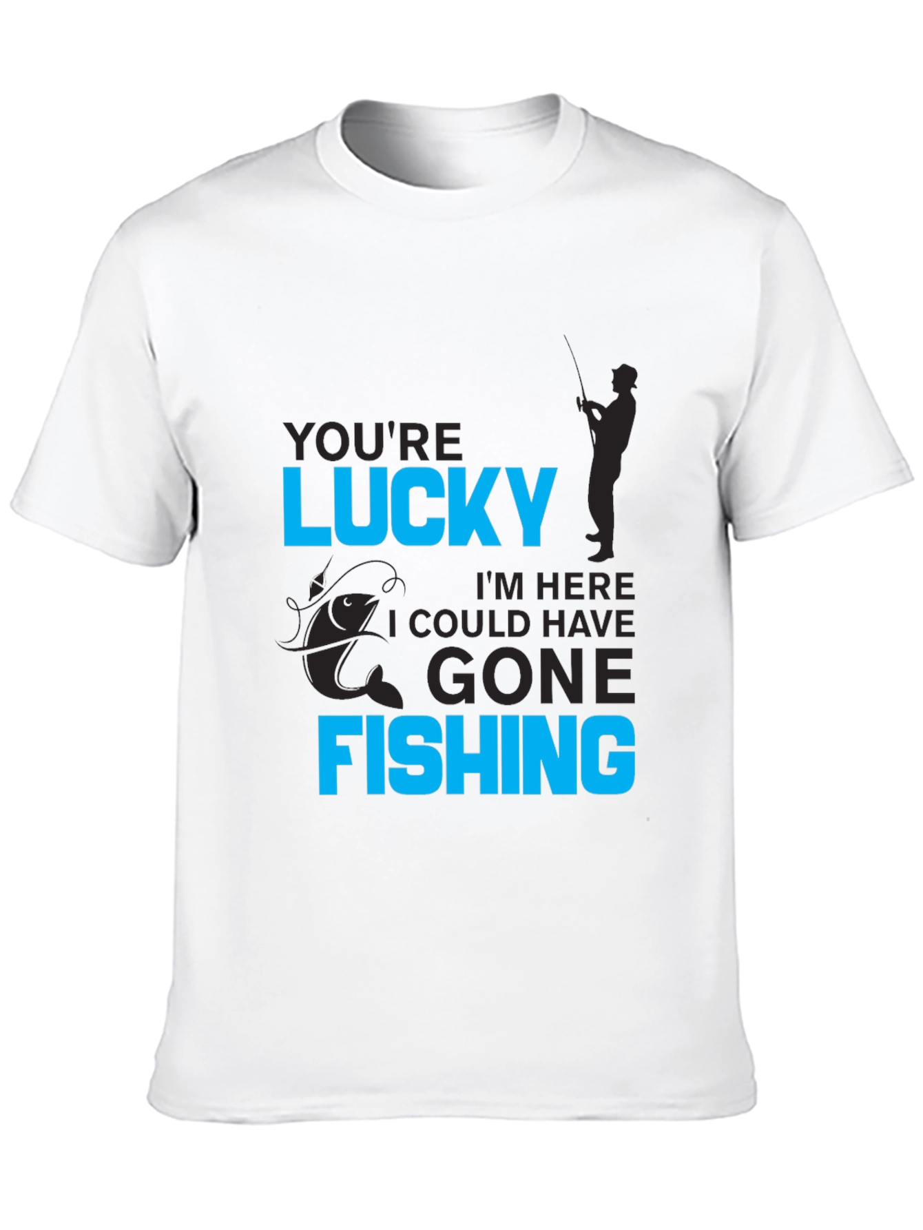 Lucky Fishing Graphic Tee