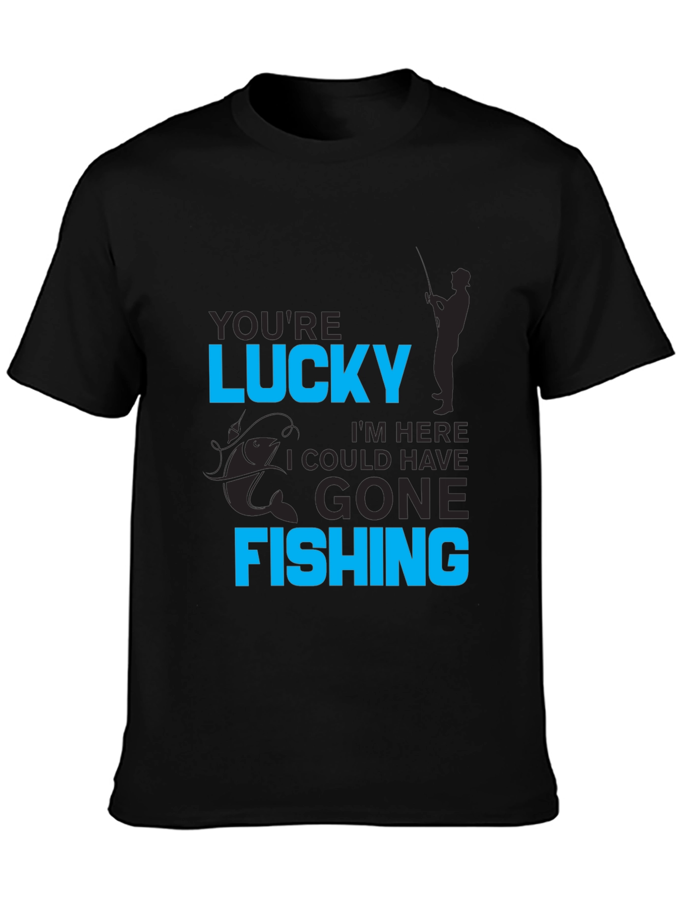 Lucky Fishing Graphic Tee