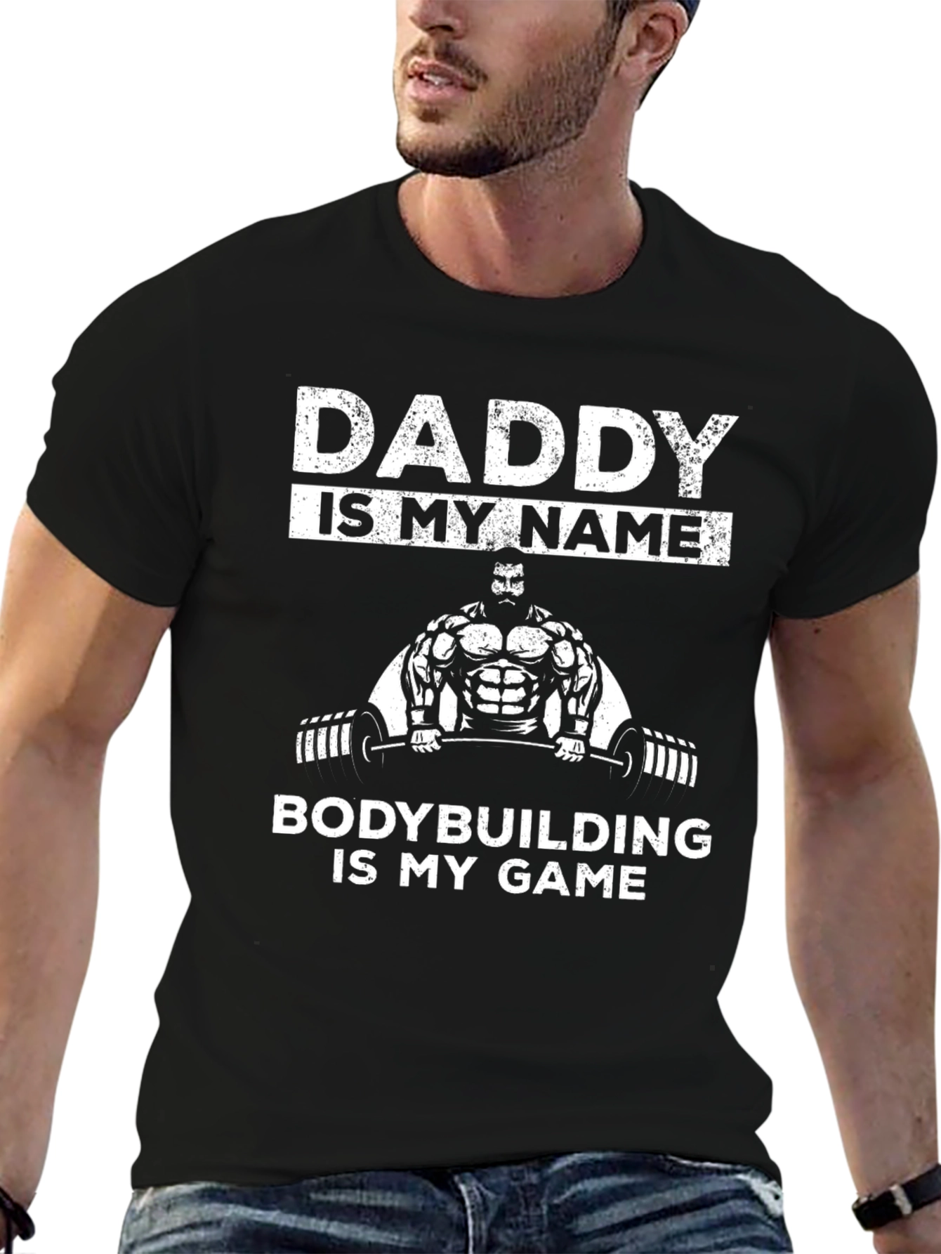 Daddy is My Name Bodybuilding T-Shirt