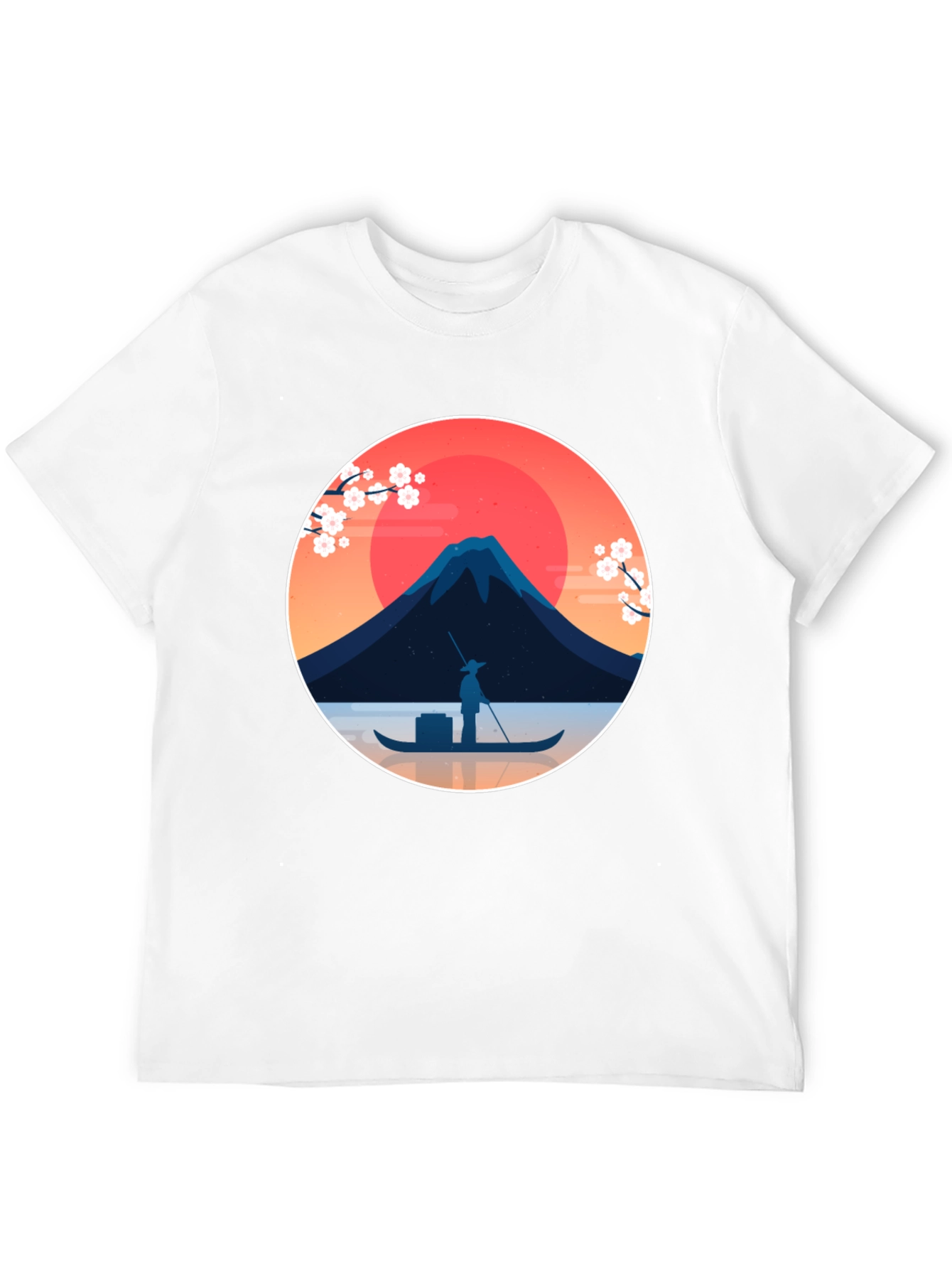 Japanese Art T-Shirt - Fuji Mountain