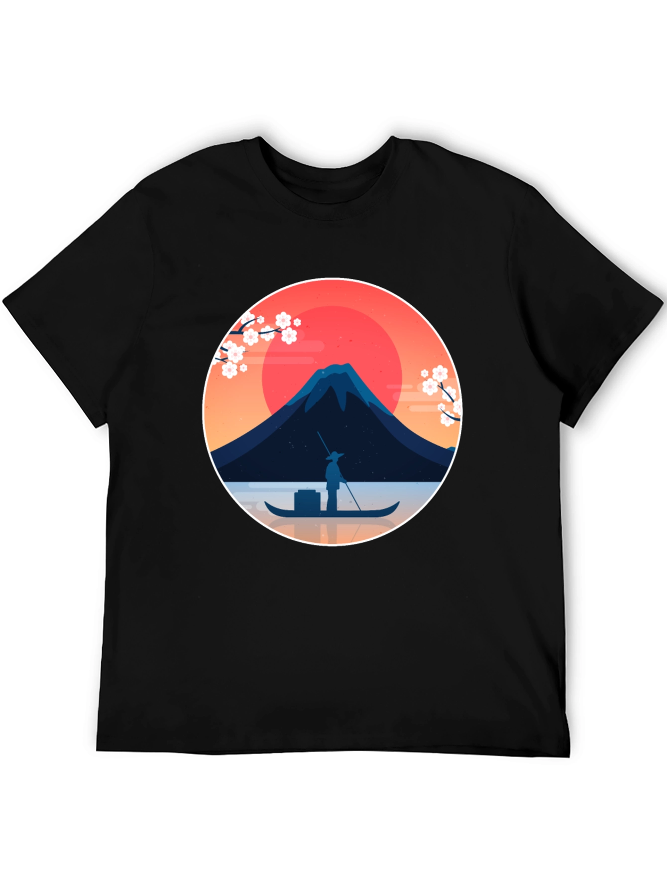 Japanese Art T-Shirt - Fuji Mountain