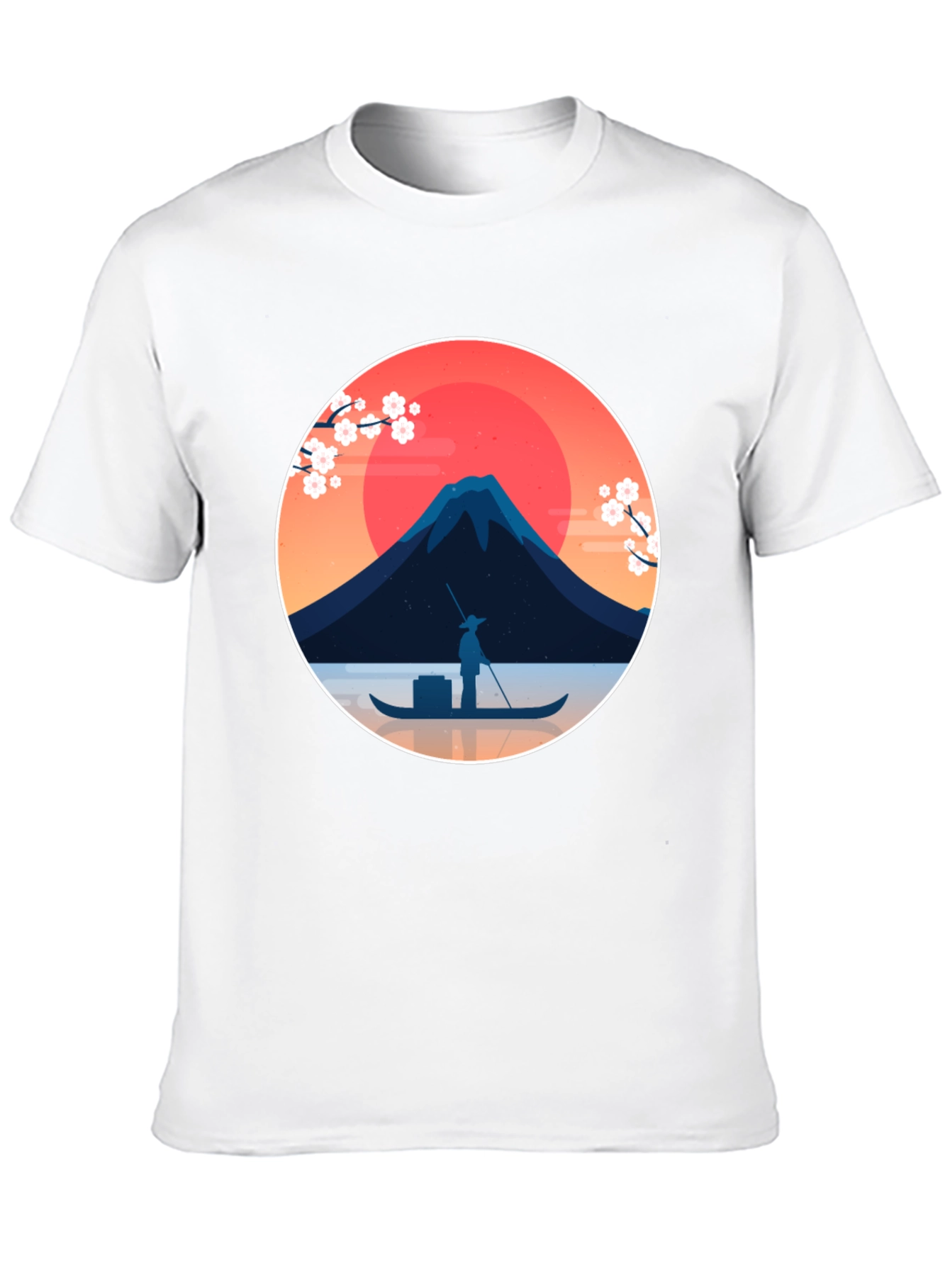 Japanese Art T-Shirt - Fuji Mountain