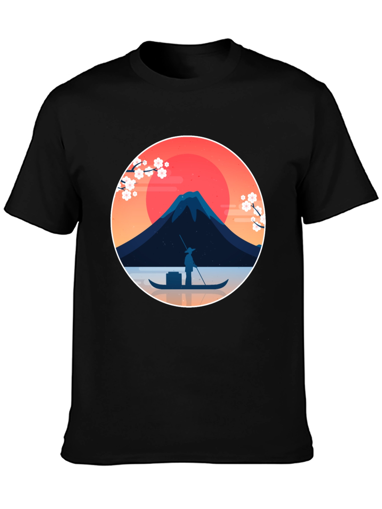 Japanese Art T-Shirt - Fuji Mountain