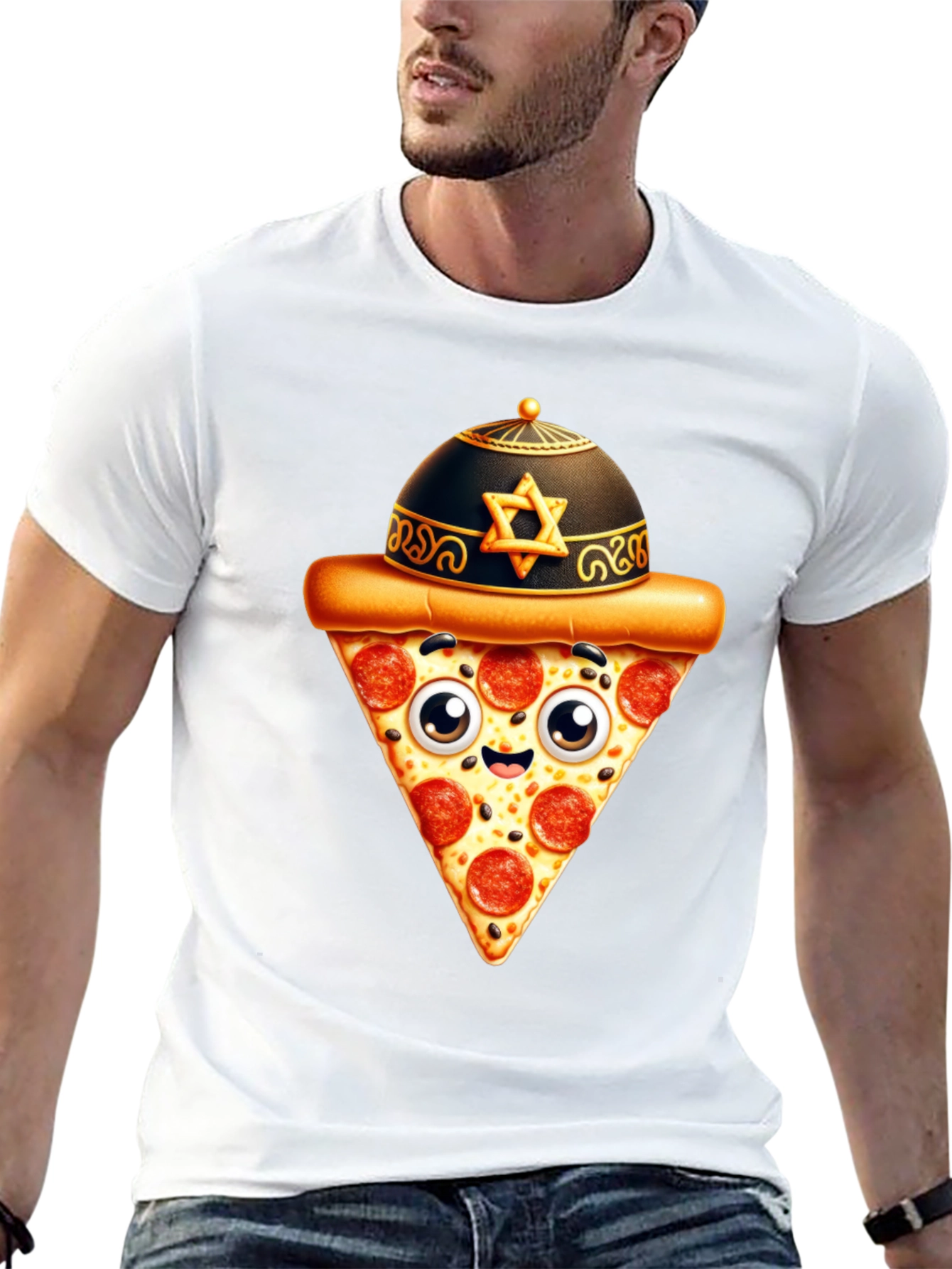 Pizza Slice T-Shirt - Funny Foodie Tee