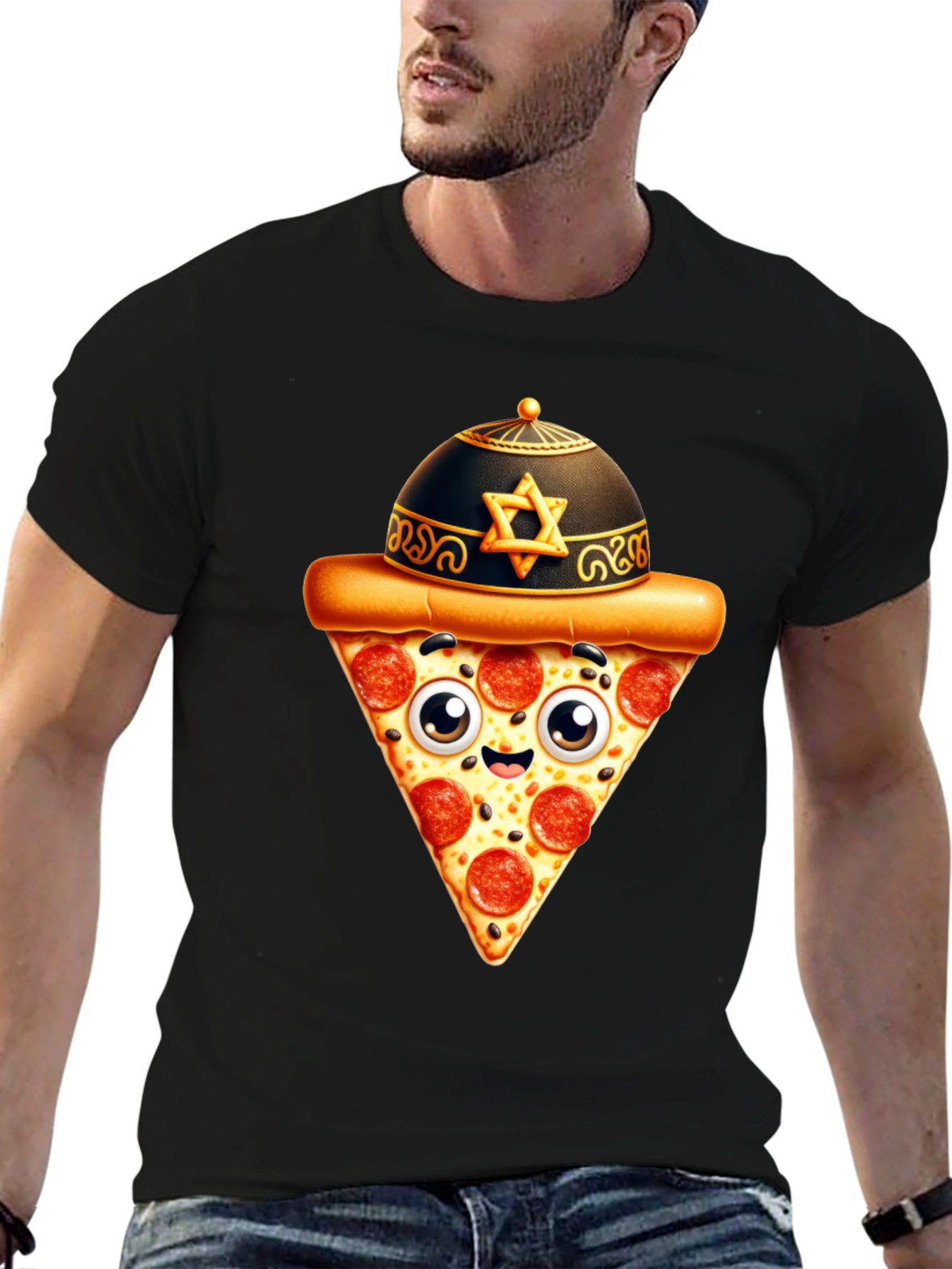 Pizza Slice T-Shirt - Funny Foodie Tee