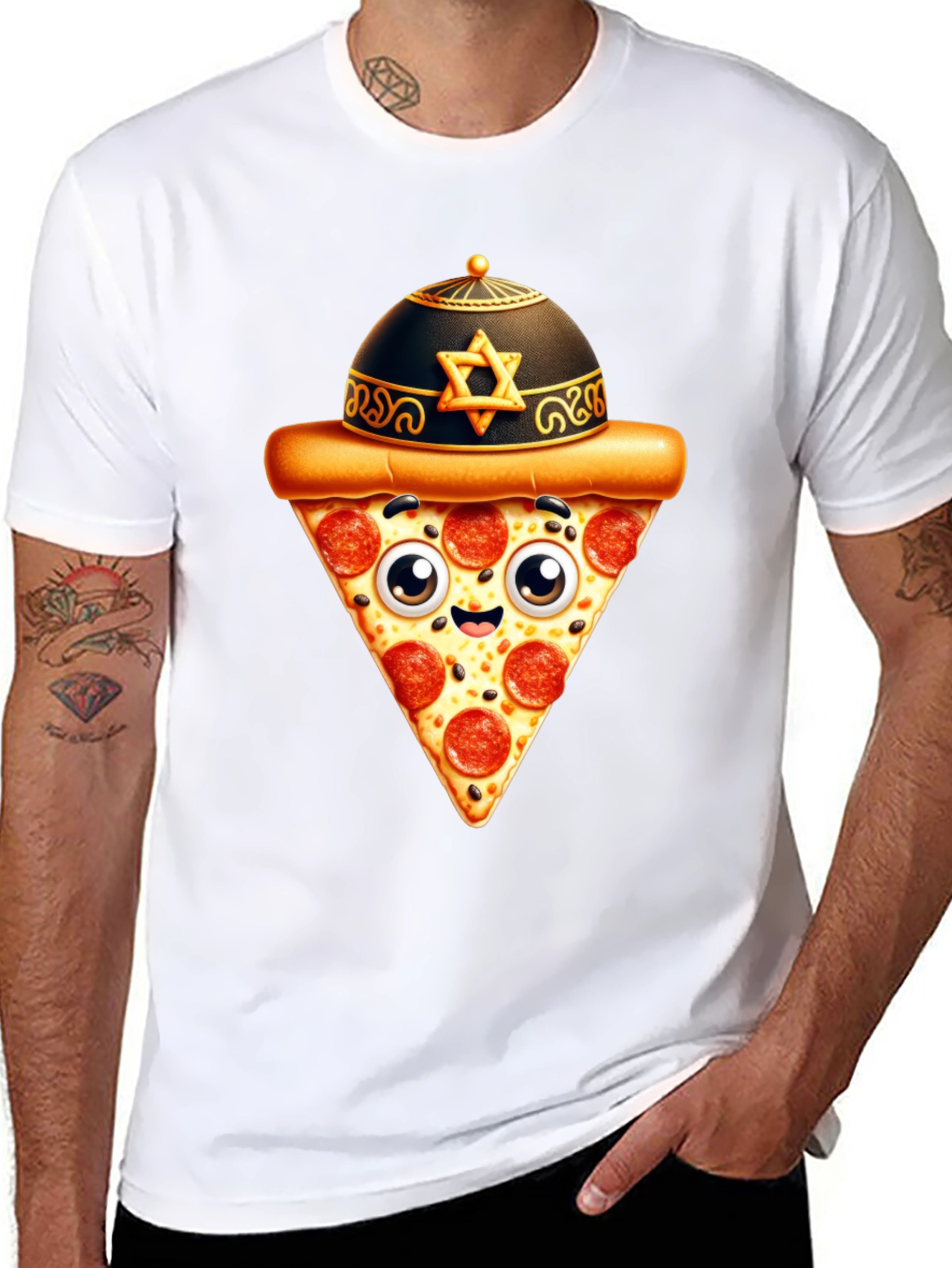Pizza Slice T-Shirt - Funny Foodie Tee