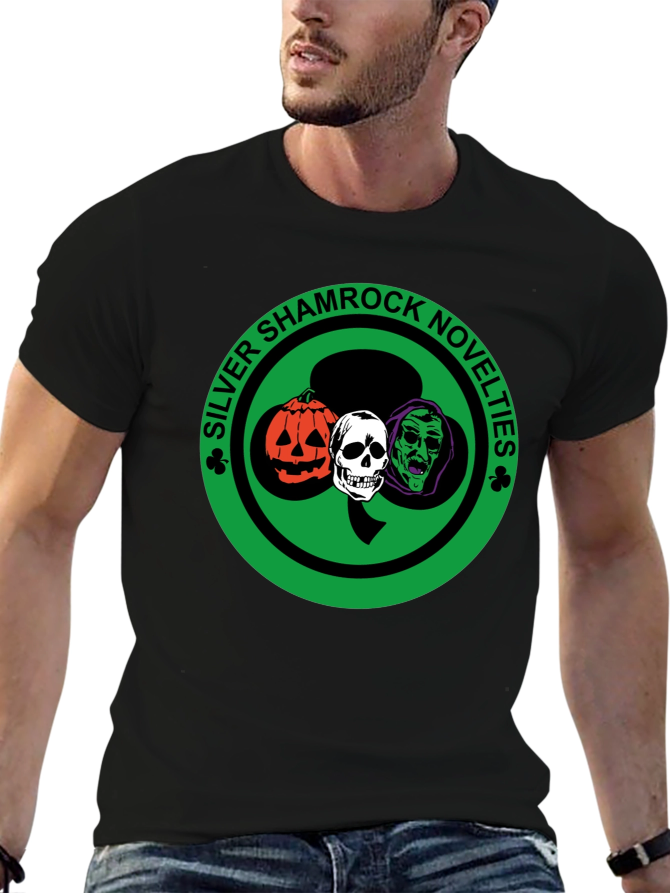 Silver Shamrock Novelties T-Shirt Halloween