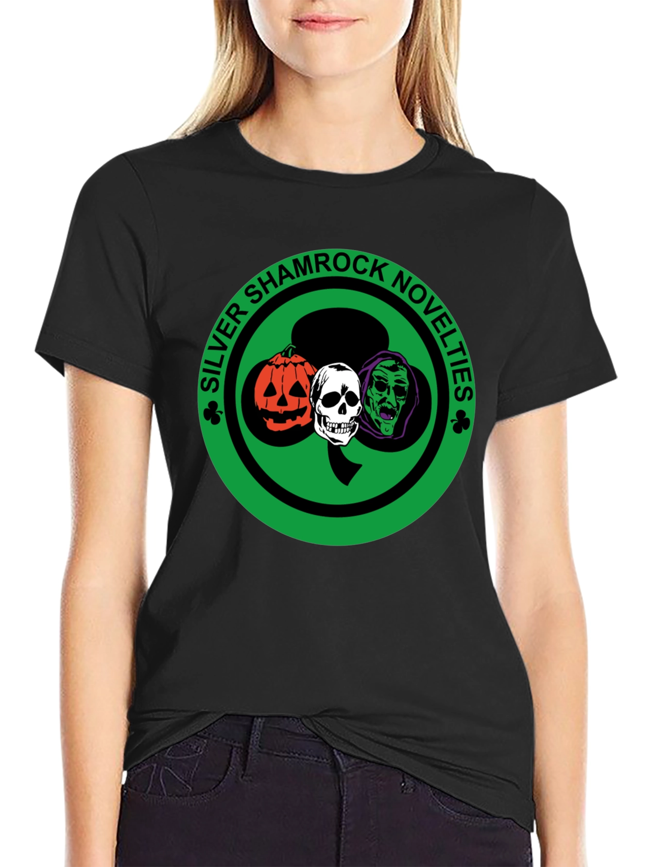 Silver Shamrock Novelties T-Shirt Halloween