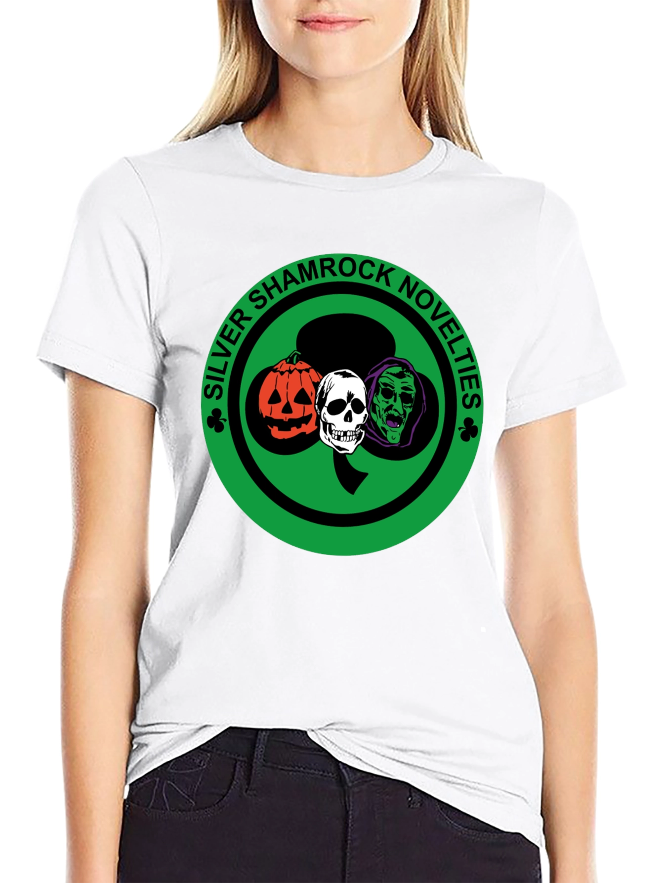 Silver Shamrock Novelties T-Shirt Halloween