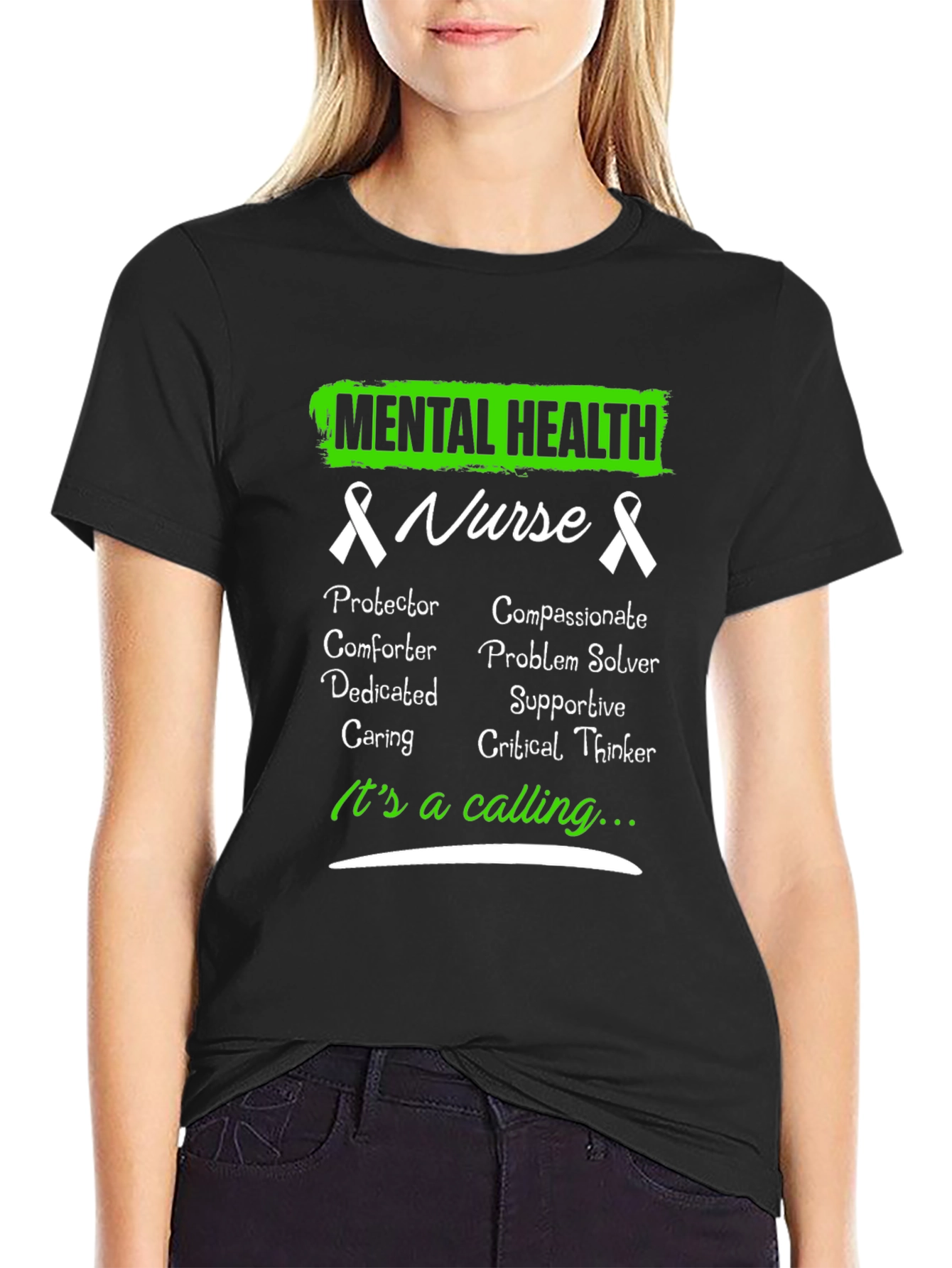 Mental Health Nurse T-Shirt - Its a Calling