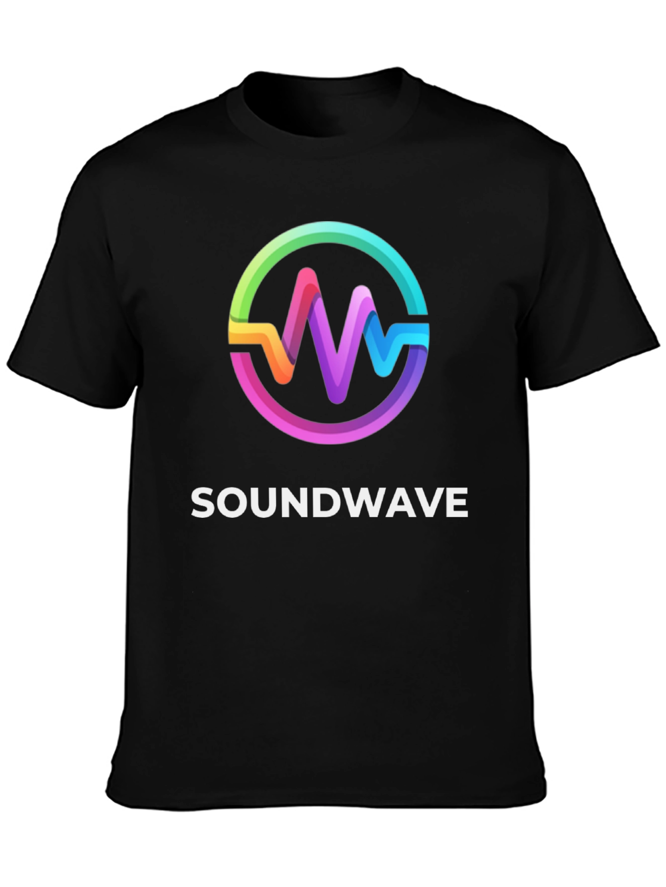 Soundwave Black Graphic Tee